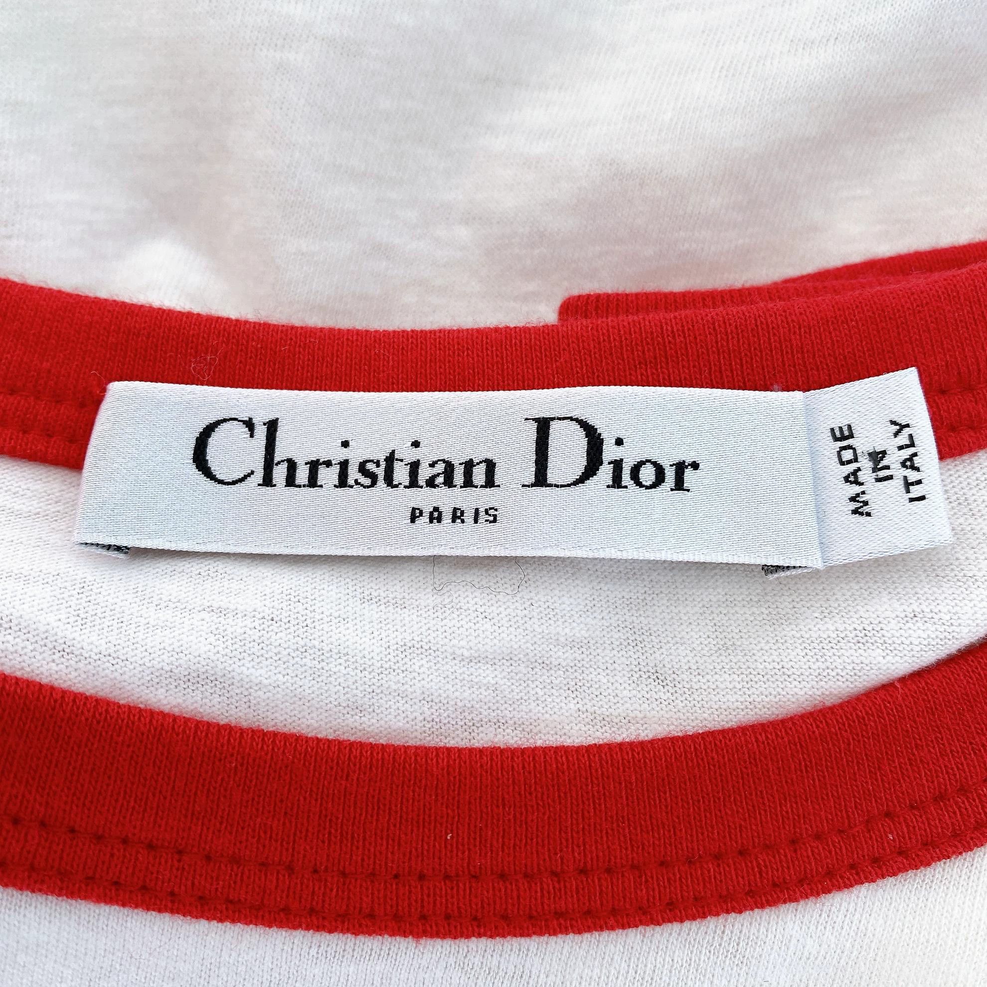 Dior Dior Logo T-shirt XS Size US XS / EU 42 / 0 - 7 Thumbnail