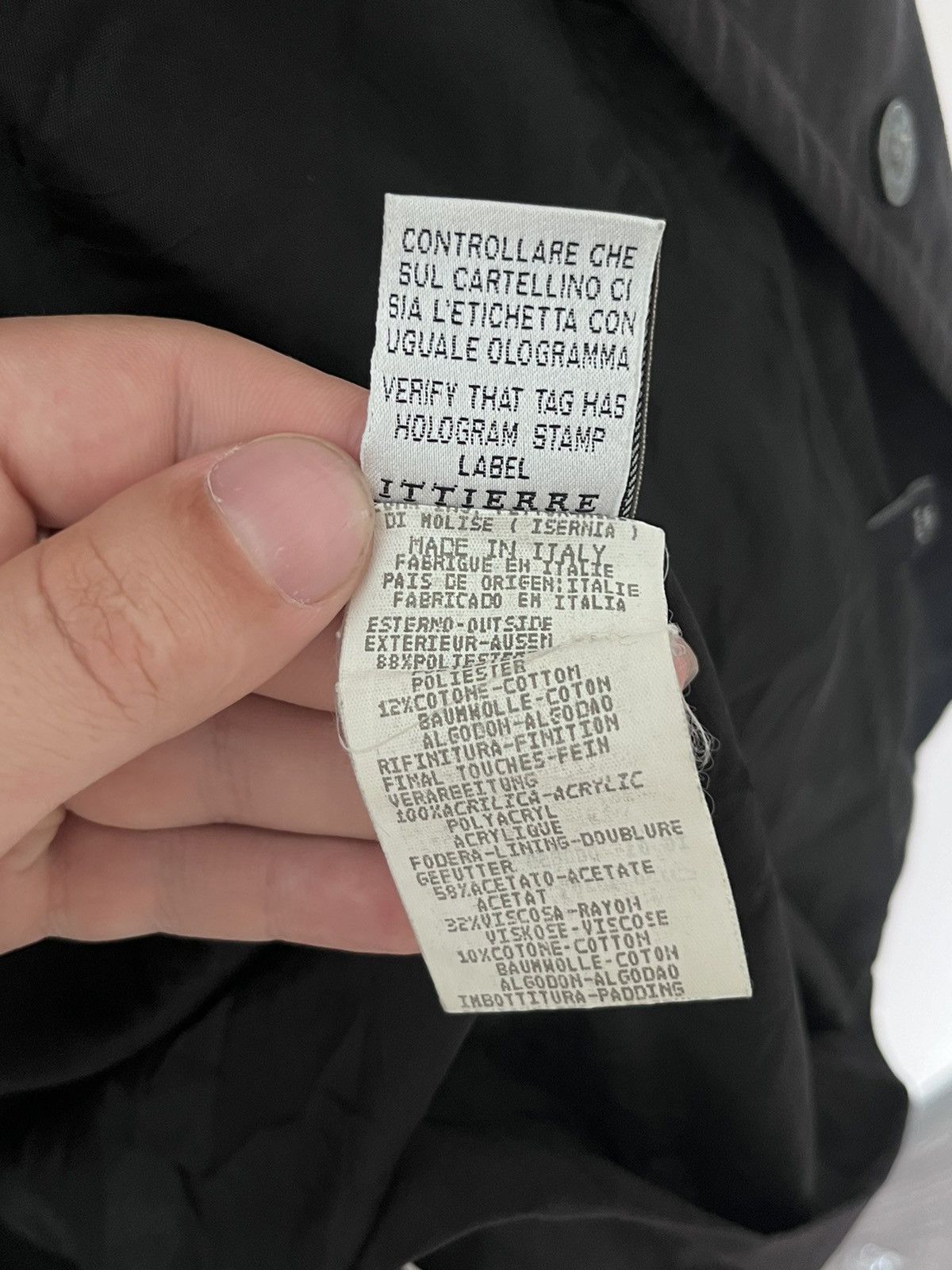 Versace Jeans Couture Versace Jeans Couture vintage black jacket Size US M / EU 48-50 / 2 - 12 Thumbnail