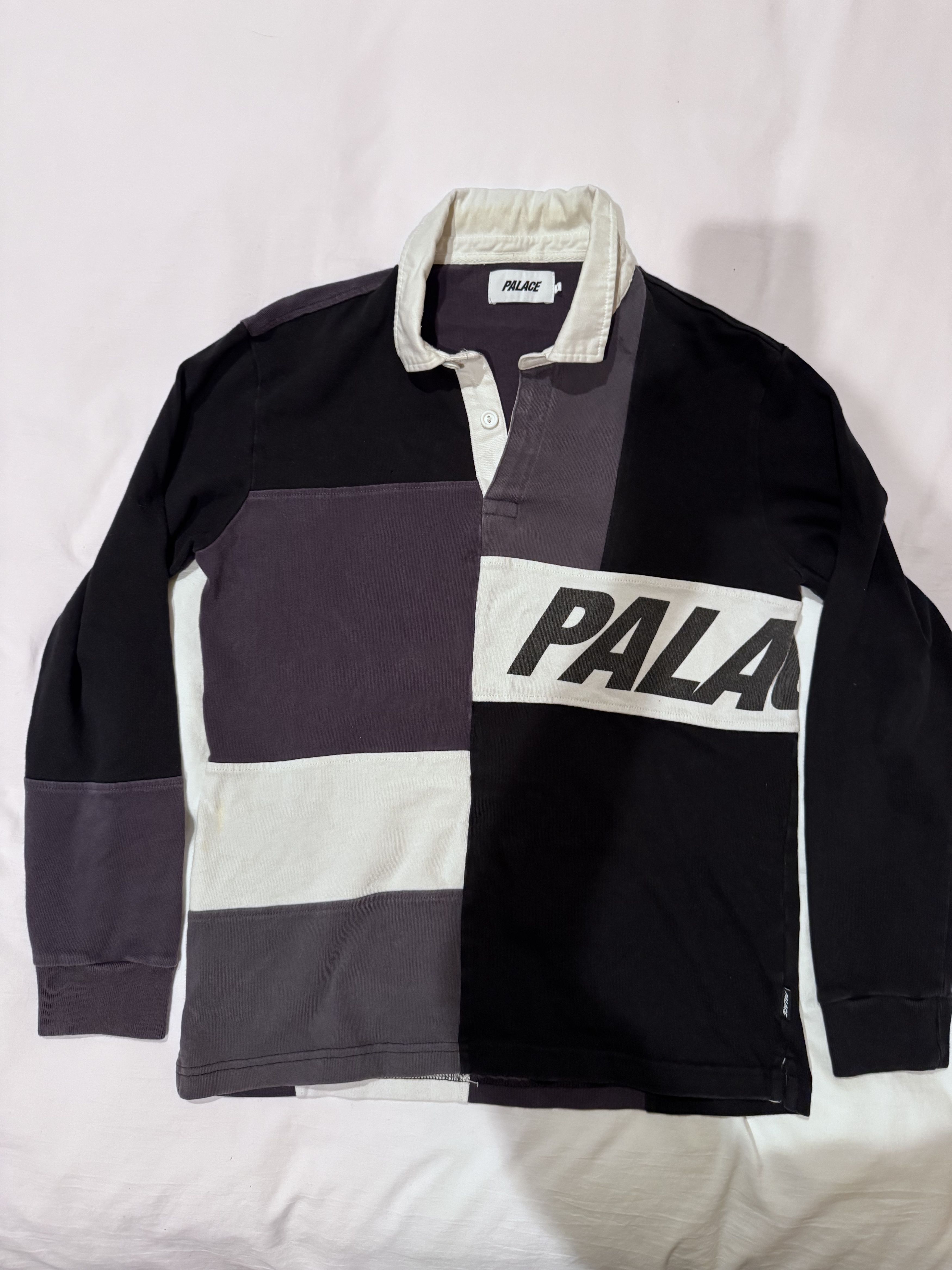 Palace palace long sleeve colorblock polo size small Size US S / EU 44-46 / 1 - 1 Thumbnail