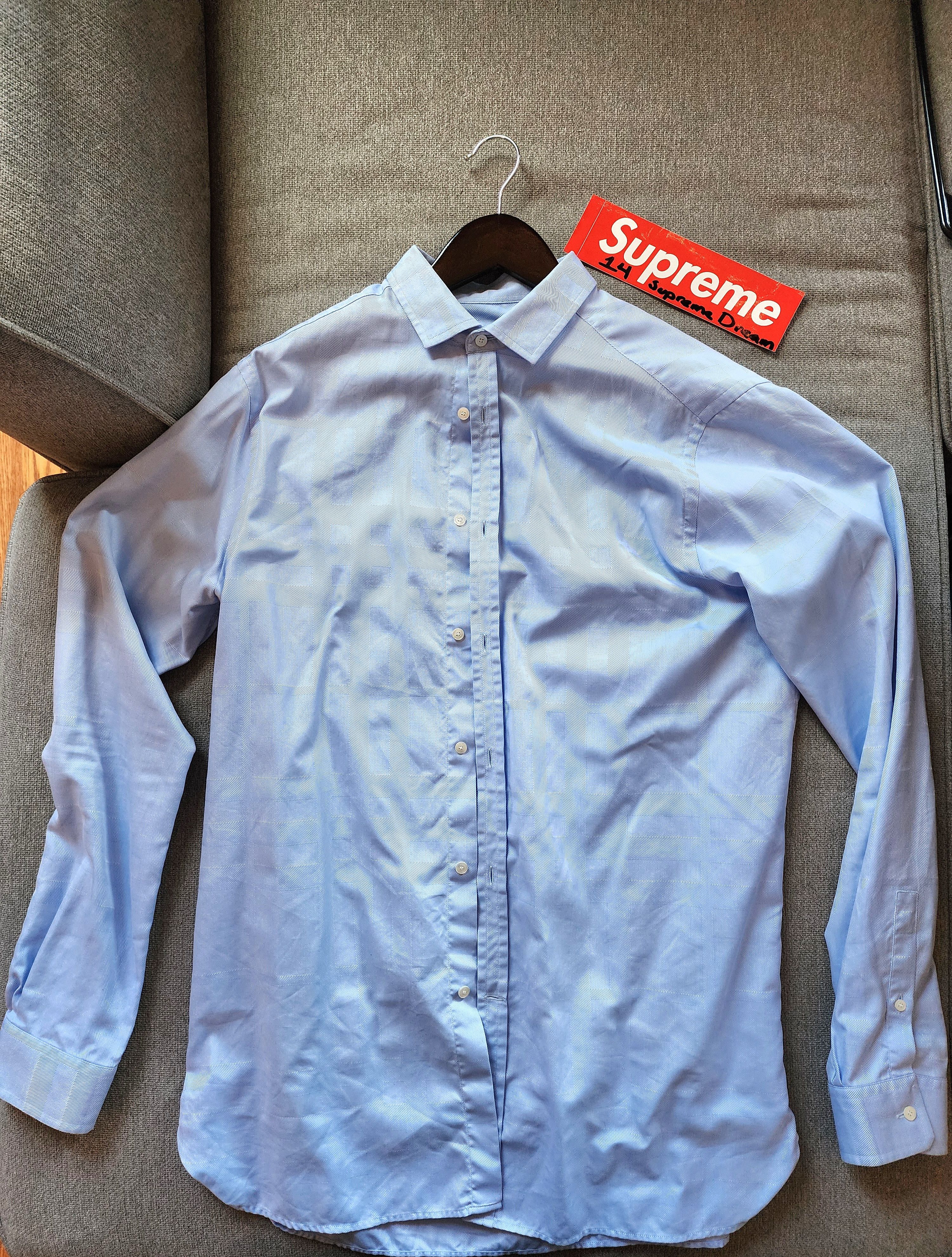 Burberry Burberry Nova Check Button Down Size US XL / EU 56 / 4 - 1 Thumbnail