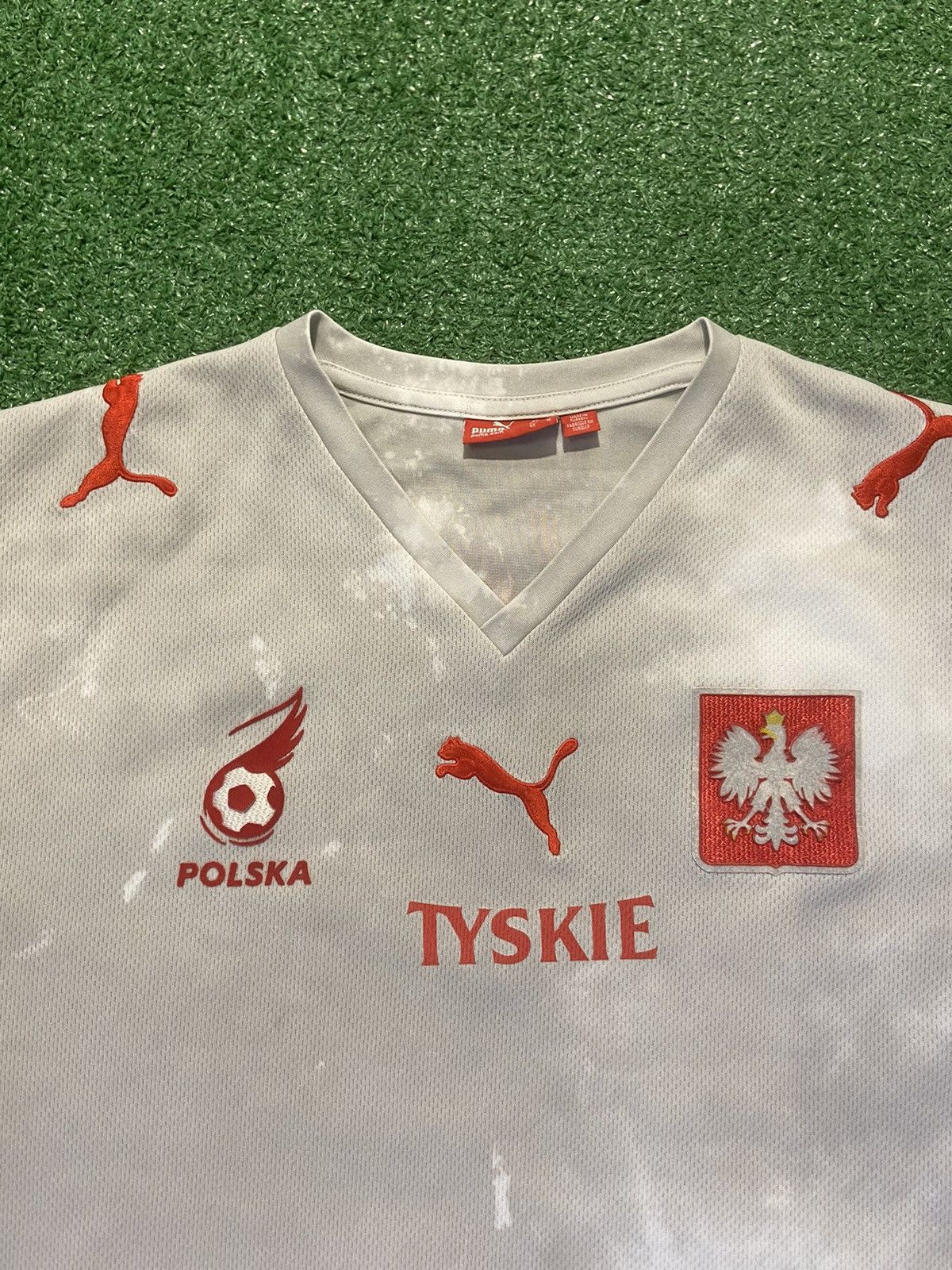 Puma Poland national Jersey tshirt 2006-2008 Size US M / EU 48-50 / 2 - 3 Thumbnail
