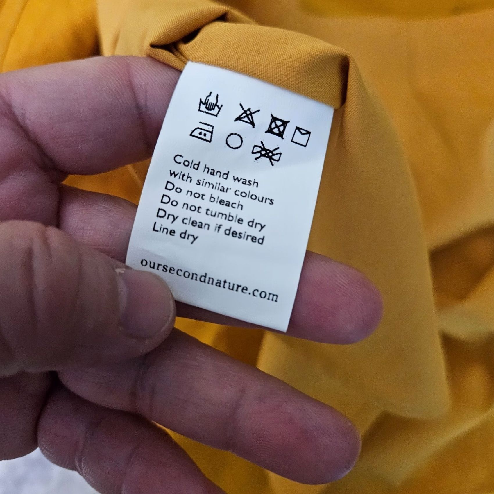 Vintage OUR SECOND NATURE Women's Cotton Yellow Summer Dress XS Square Neck Sleeveless A-Line Casual Size XS / US 0-2 / IT 36-38 - 7 Thumbnail