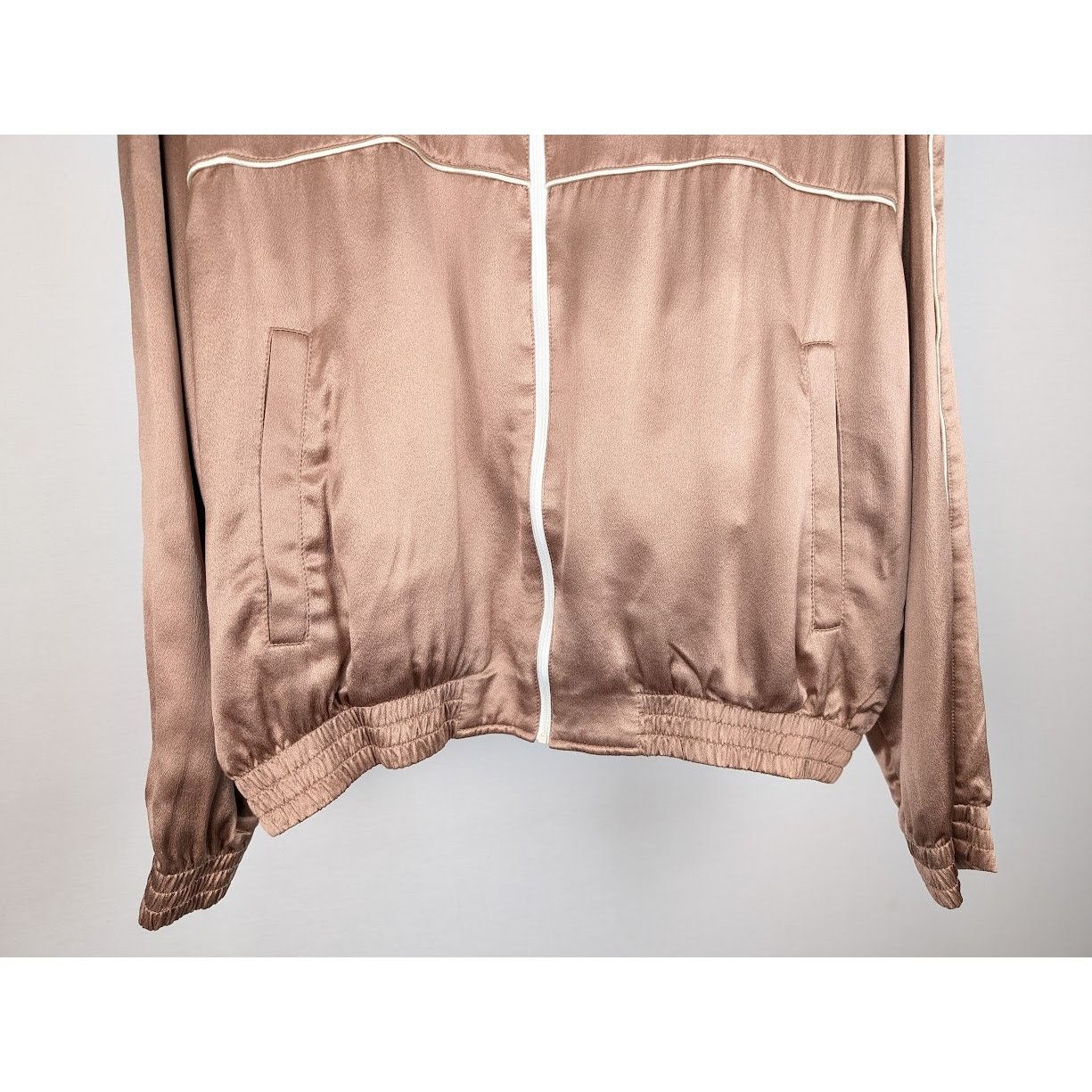 Saint Laurent Paris o1rshd1 Satin De Soie Jacket in Peau Size US L / EU 52-54 / 3 - 5 Thumbnail