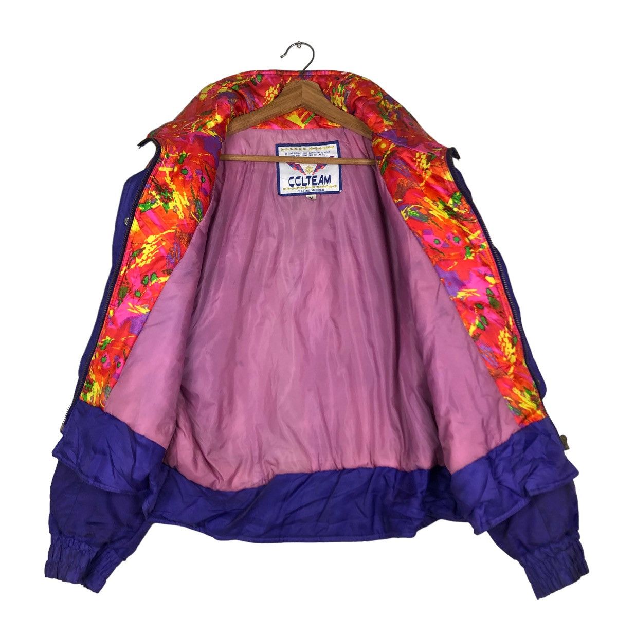🔥VINTAGE CROPPED SKI JACKET BONDAGE CCLTEAM ISSEY MIYAKE