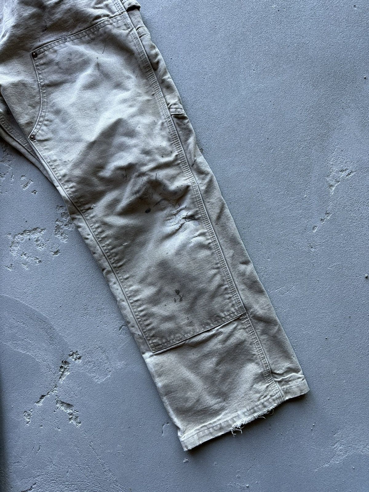 Carhartt × Vintage Vintage 90s Distressed Carhartt Double Knee Pants Size US 34 / EU 50 - 5 Thumbnail