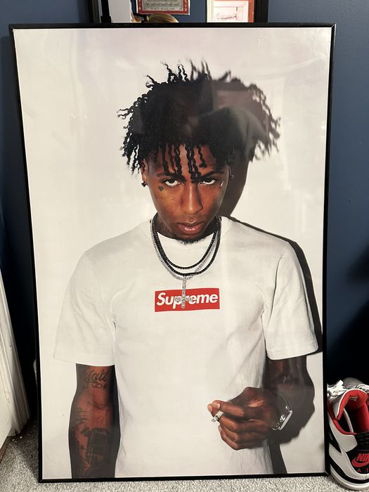 Supreme Youngboy NBA x Supreme Poster | Grailed