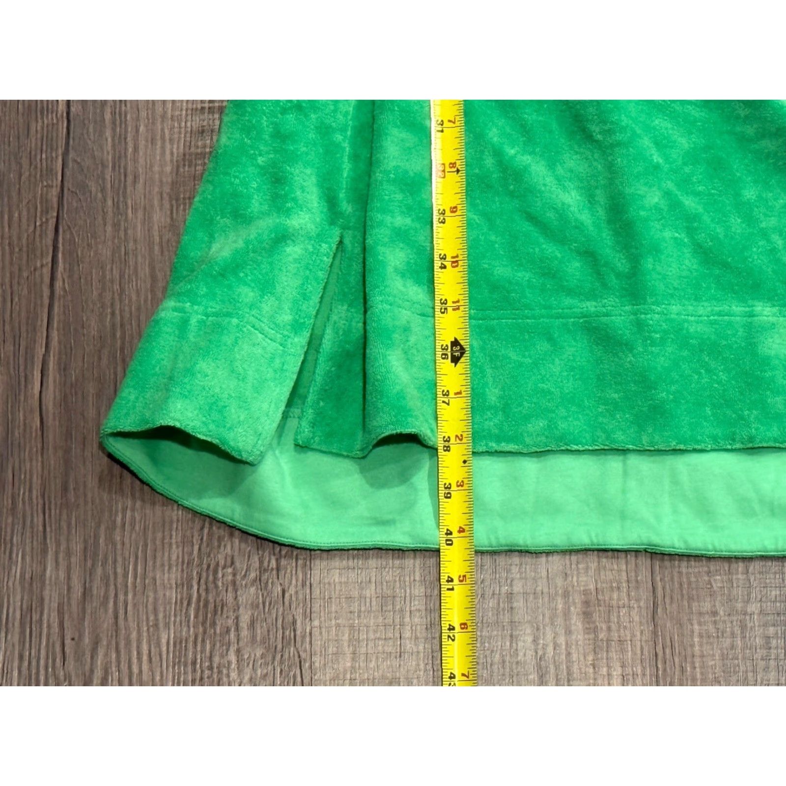 ME+EM Women’s Halter-Neck Toweling Dress – Green, Size 14, Sleeveless, Short Shift Dress, Regular, Spring/Summer, NWT