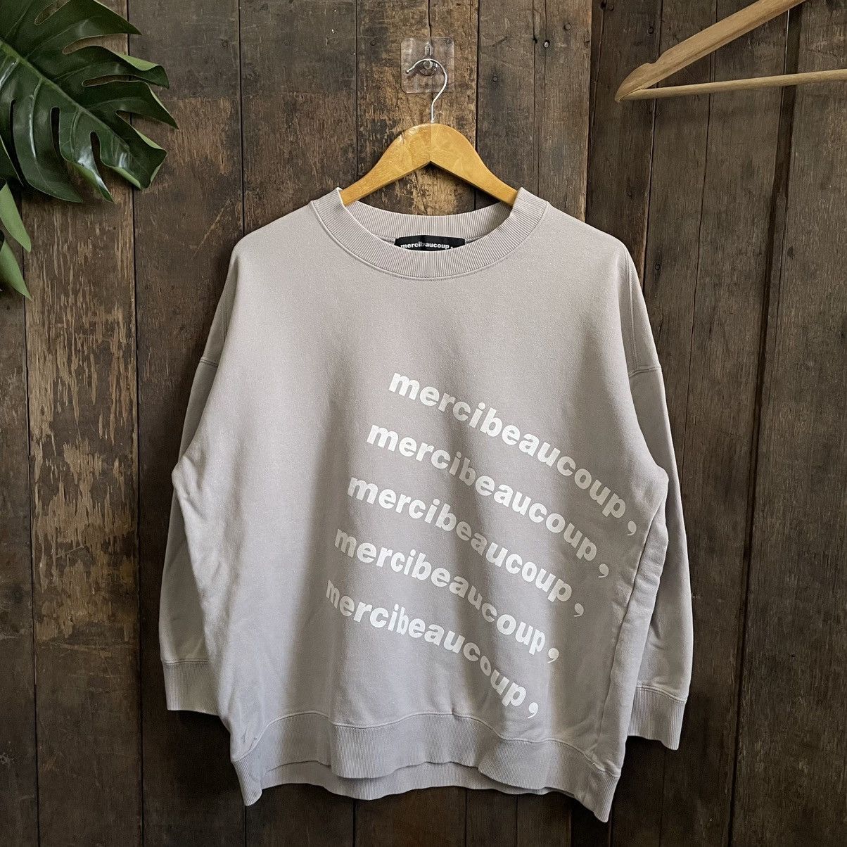 Vintage × mercibeaucoup Vintage Mercibeaucoup sweatshirt Size US L / EU 52-54 / 3 - 1 Thumbnail