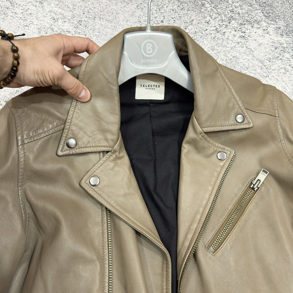 Selected Homme The Iconic Biker Jacket Selected Homme M Size US M / EU 48-50 / 2 - 5 Thumbnail