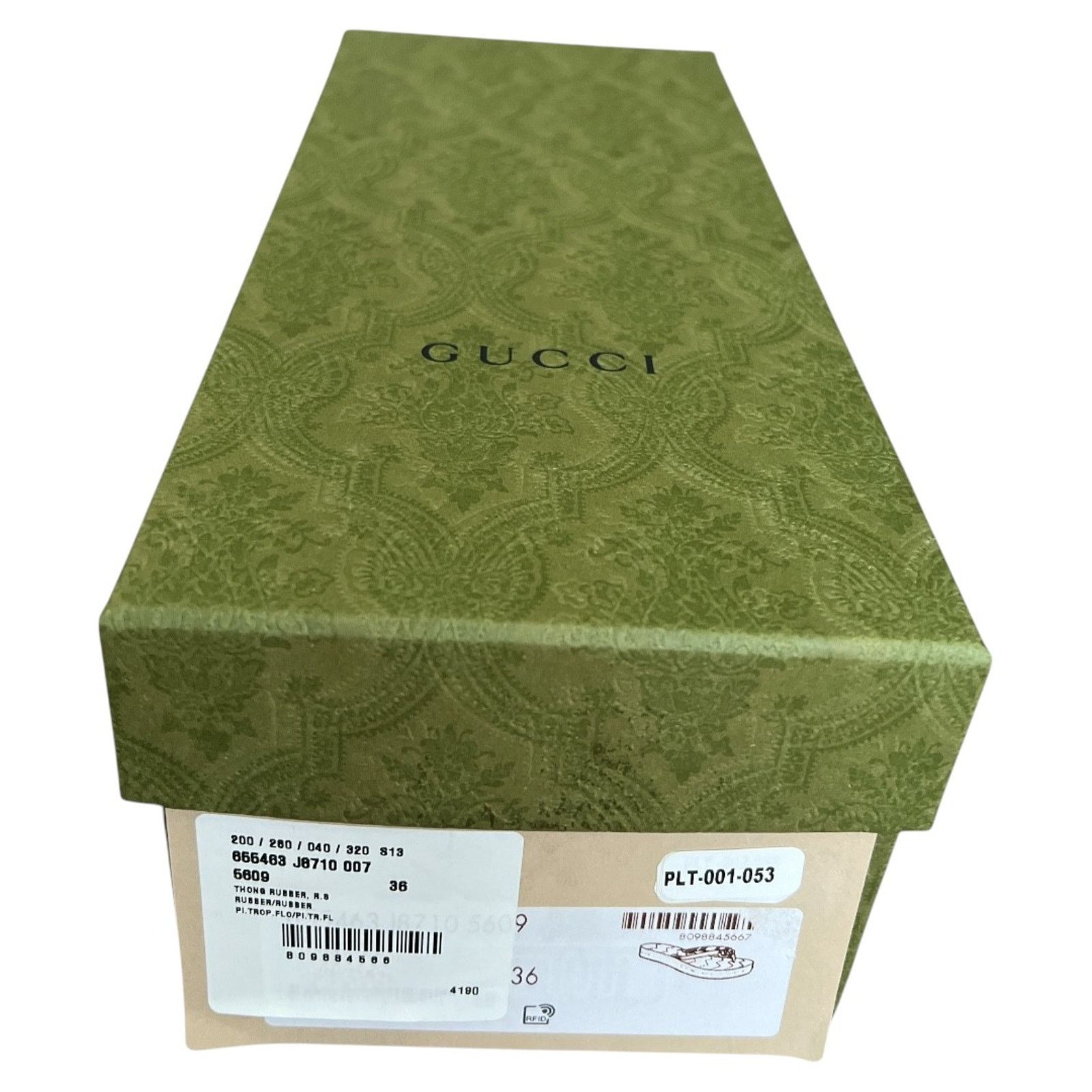 Gucci Gucci Pink Interlocking G Logo Platform Sandal, IT36/US6 Size US 6 / IT 36 - 14 Thumbnail