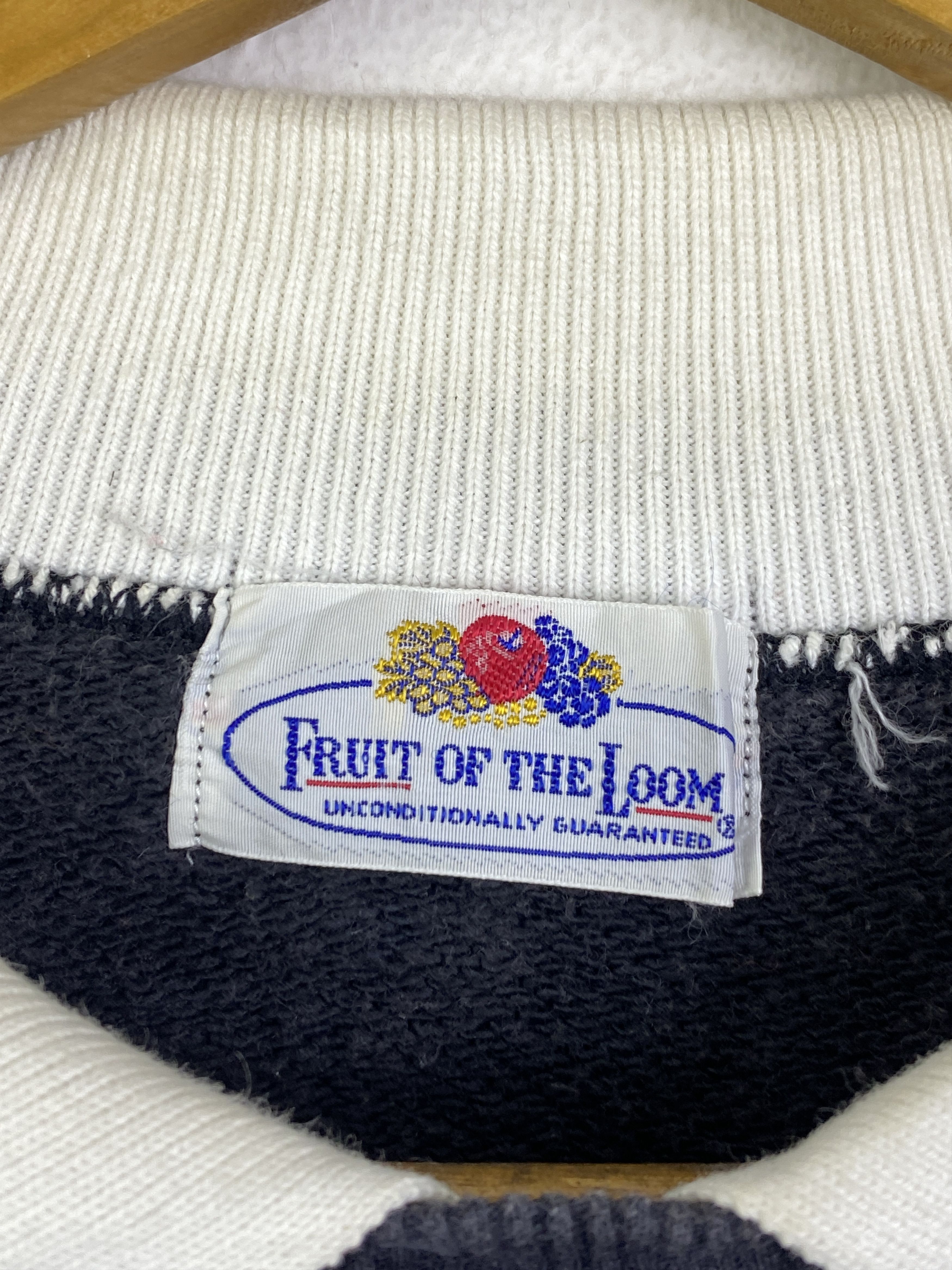 Fruit Of The Loom Vintage 80s Fruit Of The Loom Wording Sweatshirt SH0319 Size US M / EU 48-50 / 2 - 5 Thumbnail