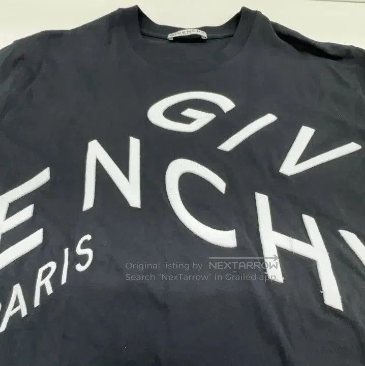 Givenchy Givenchy Logo Slim Embroidered Short-Sleeve T-Shirt. Size US S / EU 44-46 / 1 - 7 Thumbnail