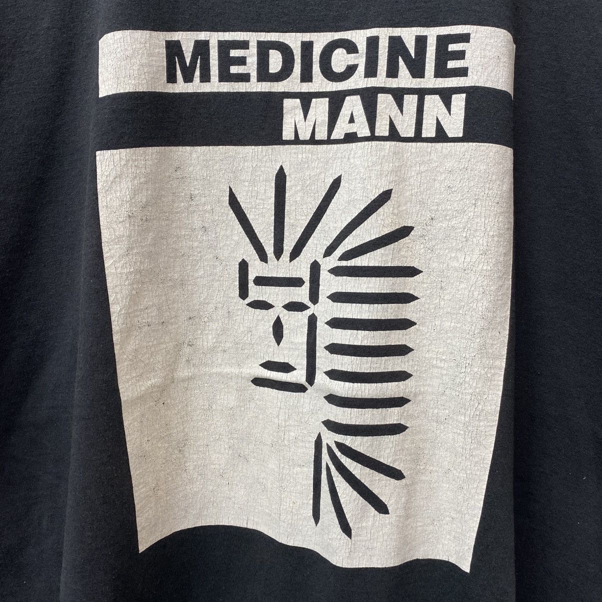 Band Tees Vintage 80s MEDICINE MANN Nashville Metal Band Tee Size US L / EU 52-54 / 3 - 2 Thumbnail