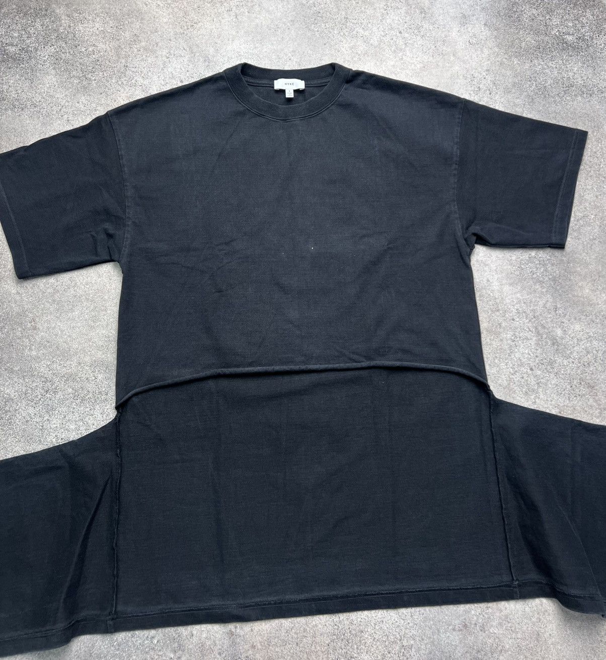HYKE × Hyein Seo × Japanese Brand HYKE black t shirt Size US S / EU 44-46 / 1 - 6 Thumbnail