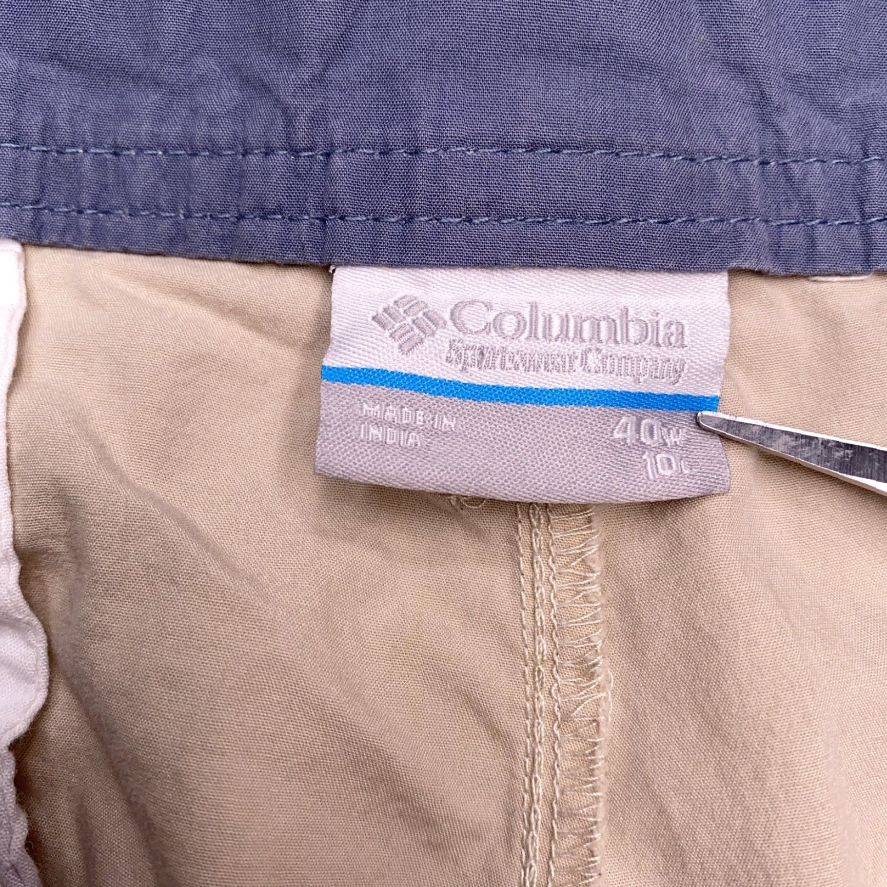 Vintage Columbia Shorts Adult 40 Beige Chino Outdoor Mens Size US 40 / EU 56 - 4 Thumbnail