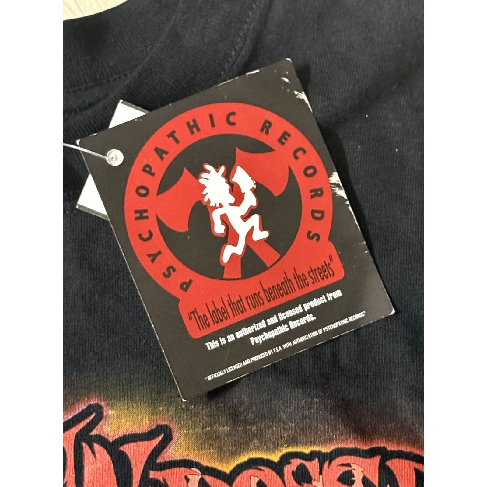 Anvil VINTAGE Deadstock Y2K Insane Clown Posse Shirt Blaze Ya Dead Homie M Black Mens Graphic Tee Size US M / EU 48-50 / 2 - 5 Thumbnail