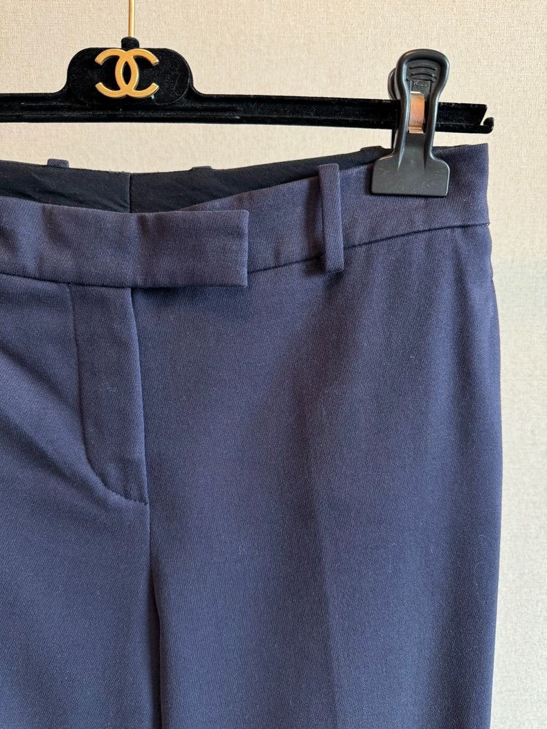 Loro Piana LORO PIANA Blue cotton casual pants Size 26" / US 2 / IT 38 - 3 Thumbnail