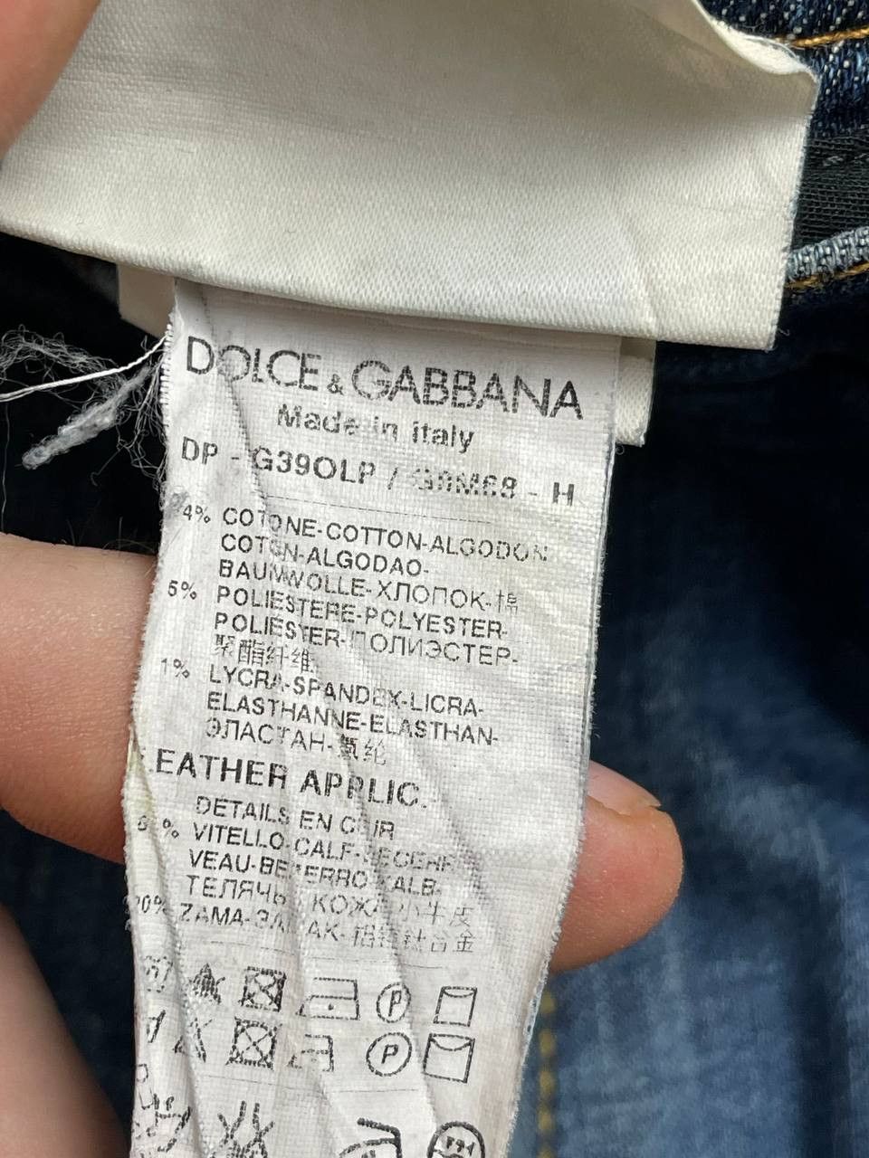 Dolce & Gabbana Dolce & Gabbana Jeans Distressed vintage Size 36" / US 14 / IT 50 - 4 Thumbnail