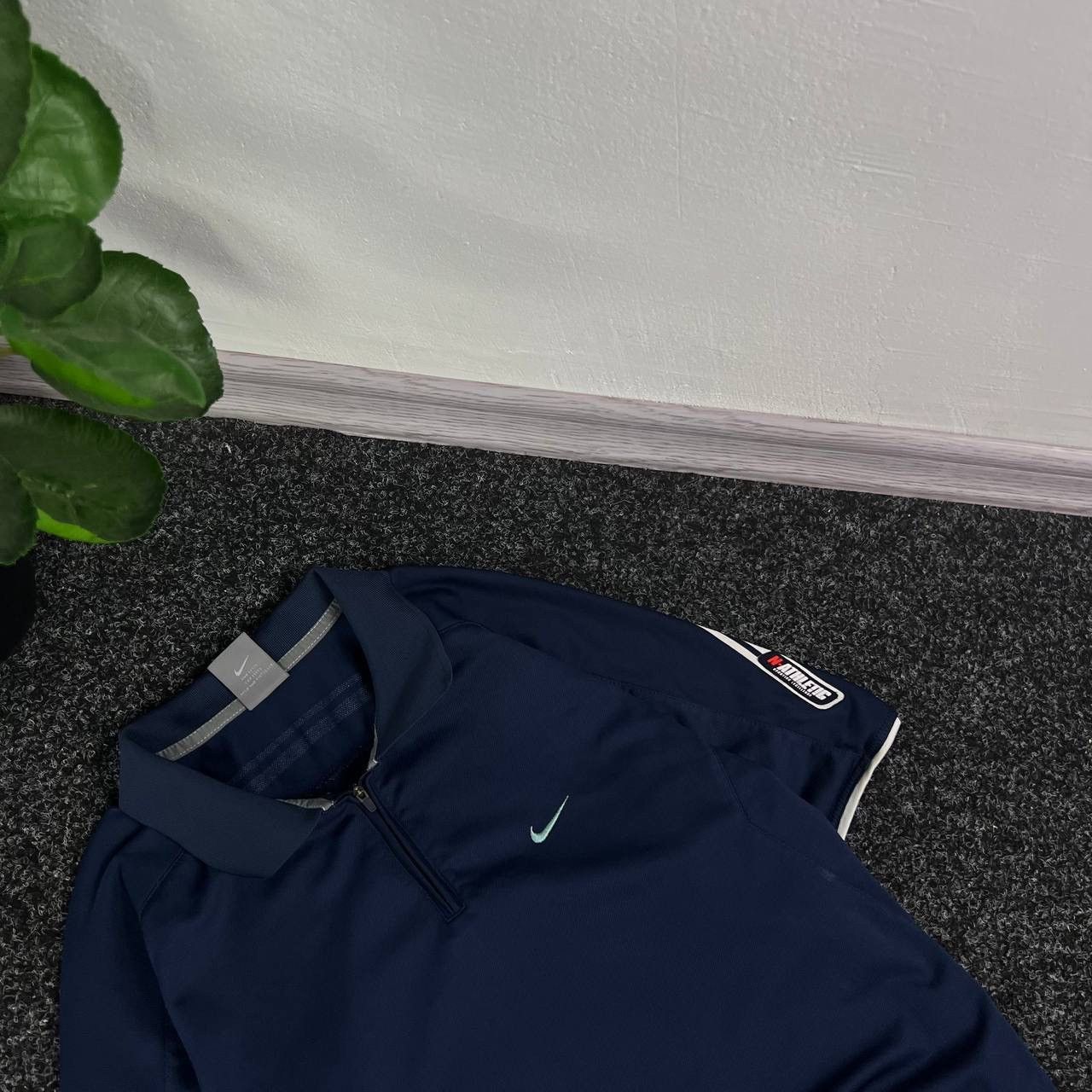 Nike Nike athletic vintage polo quarter zip jersey mini swoosh Size US M / EU 48-50 / 2 - 2 Thumbnail