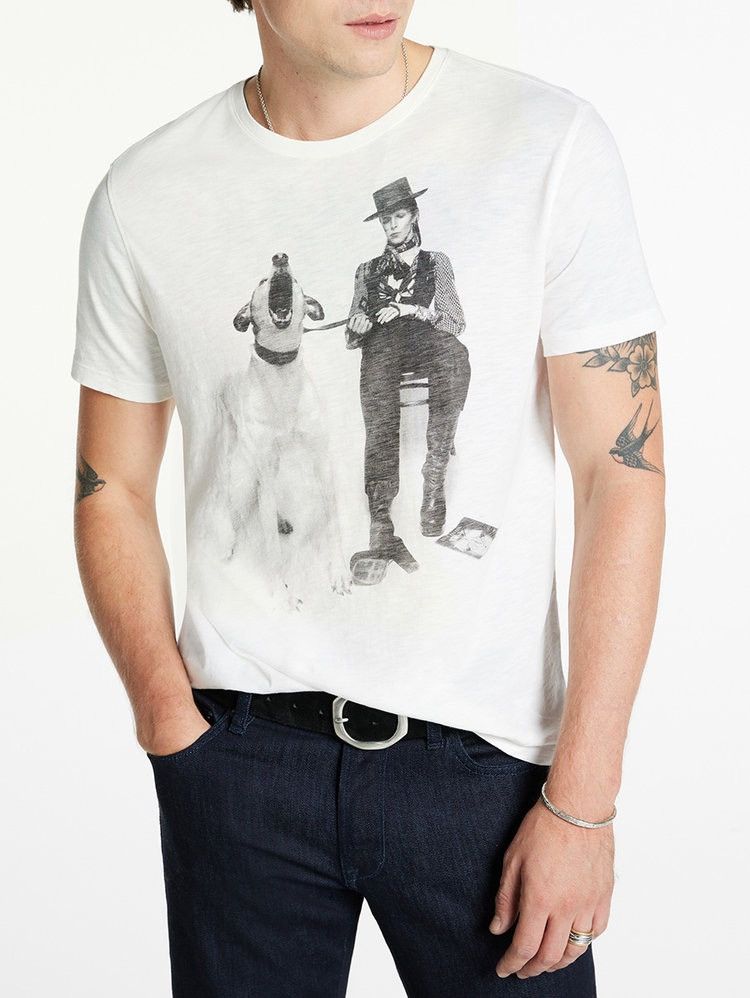John Varvatos John Varvatos Bowie Tee. Medium Size US M / EU 48-50 / 2 - 1 Thumbnail