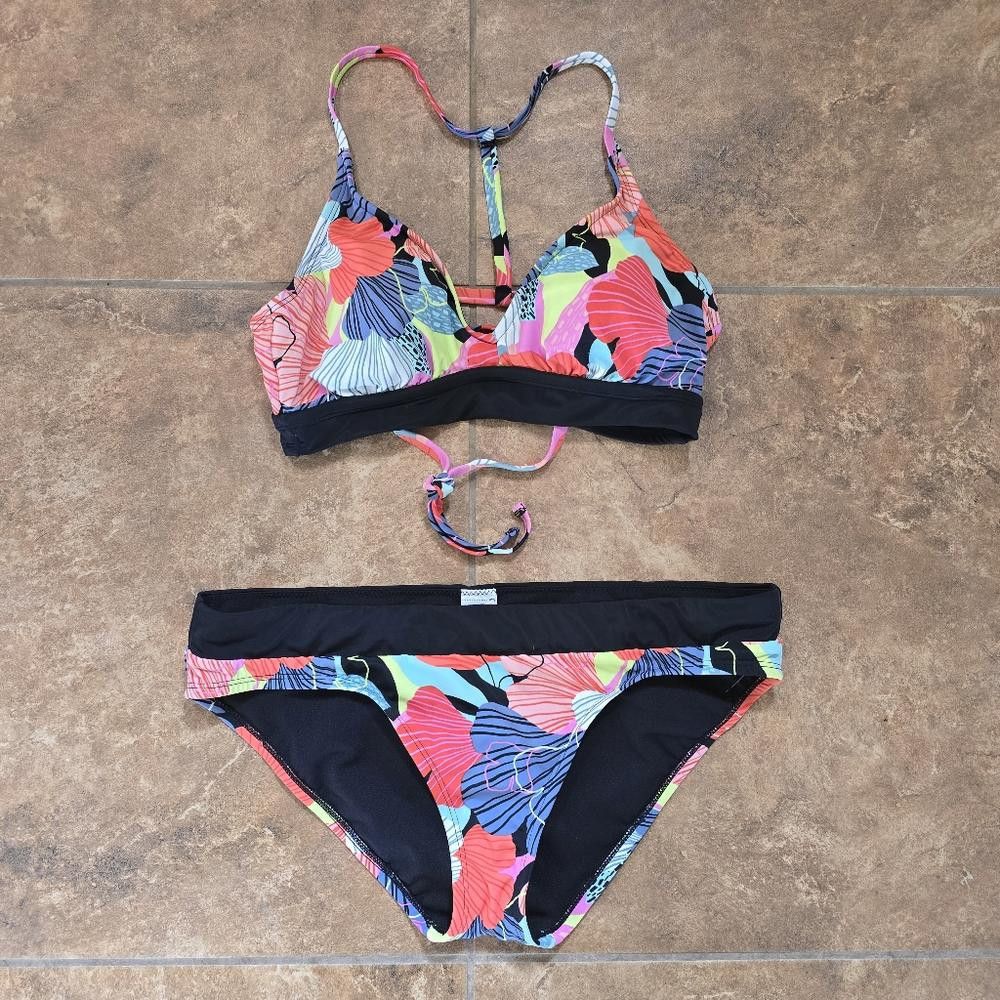 Avia Multicolored Design Avia Bikini Top Size ONE SIZE - 3 Thumbnail