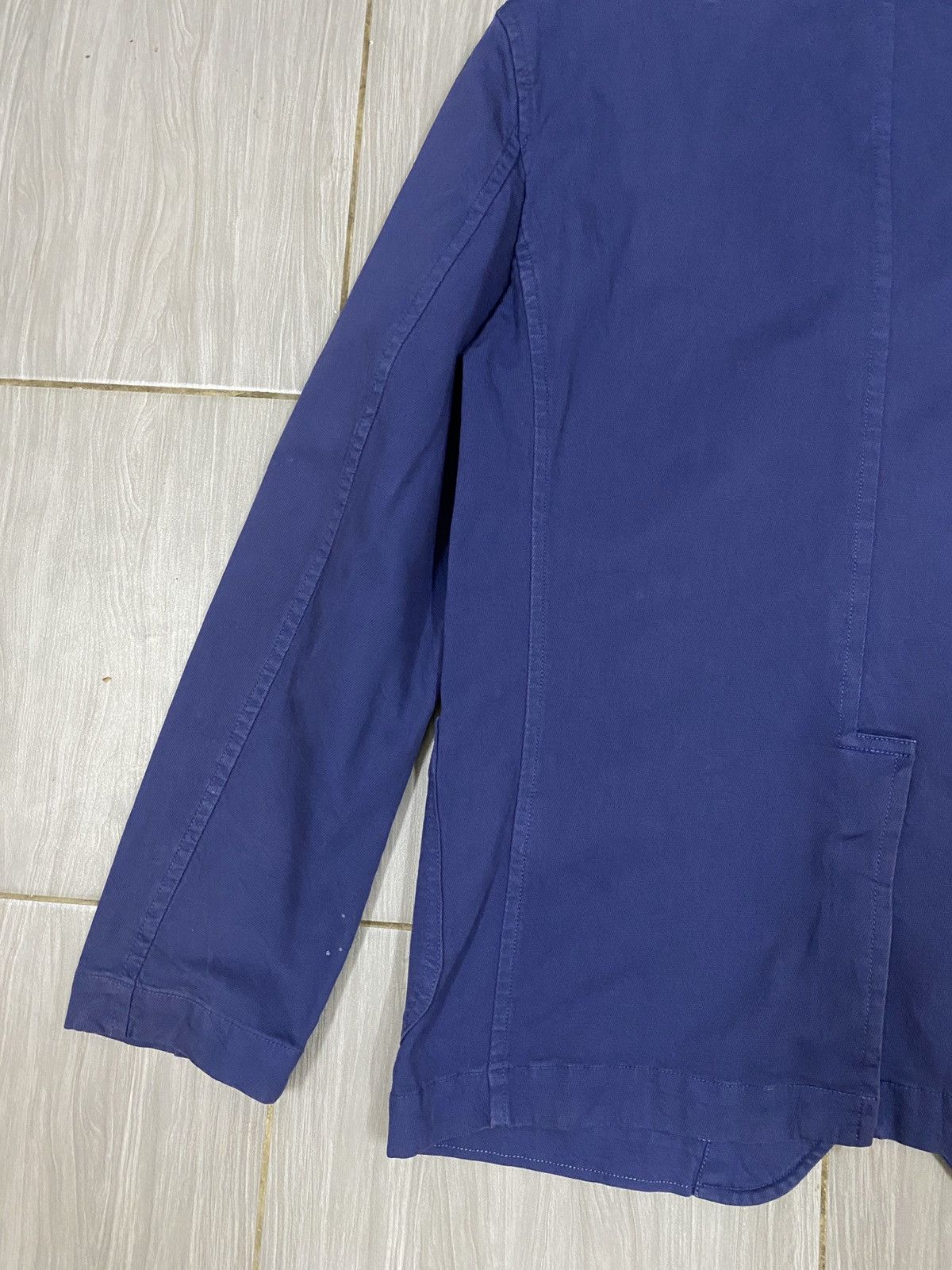 Blue Blue Japan BLUE BLUE JAPAN Indigo Cotton Twill Work Jacket Size US M / EU 48-50 / 2 - 8 Thumbnail
