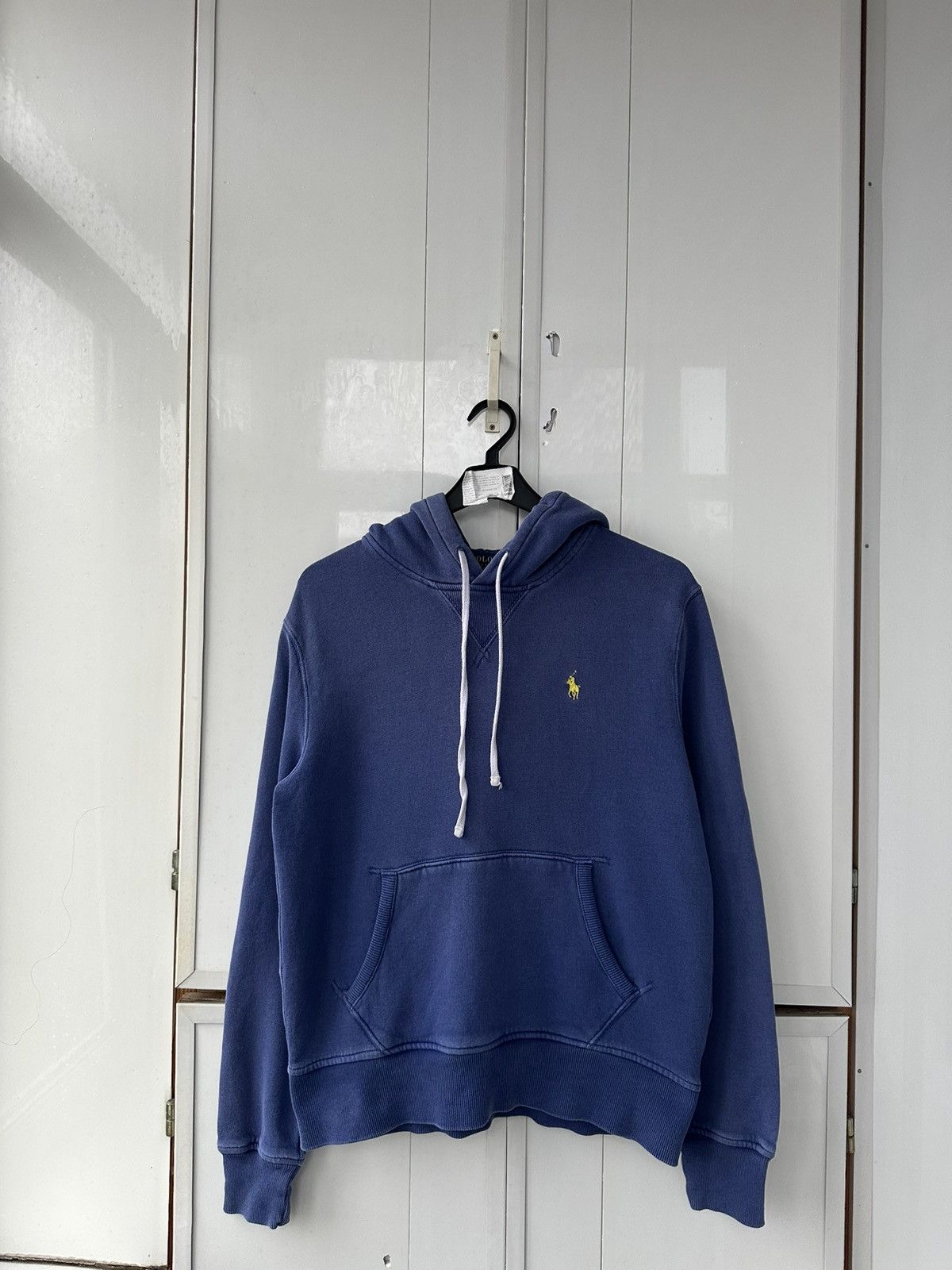Polo Ralph Lauren Vintage Polo Ralph Lauren Hoodie Yellow Logo Size US M / EU 48-50 / 2 - 1 Thumbnail