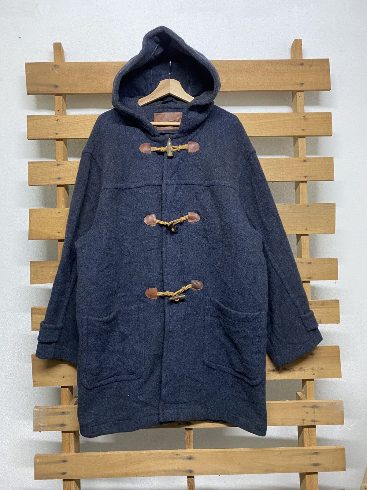 Ermenegildo Zegna Ermenegildo Zegna Wool Duffel Coat Jacket Size US L / EU 52-54 / 3 - 1 Thumbnail
