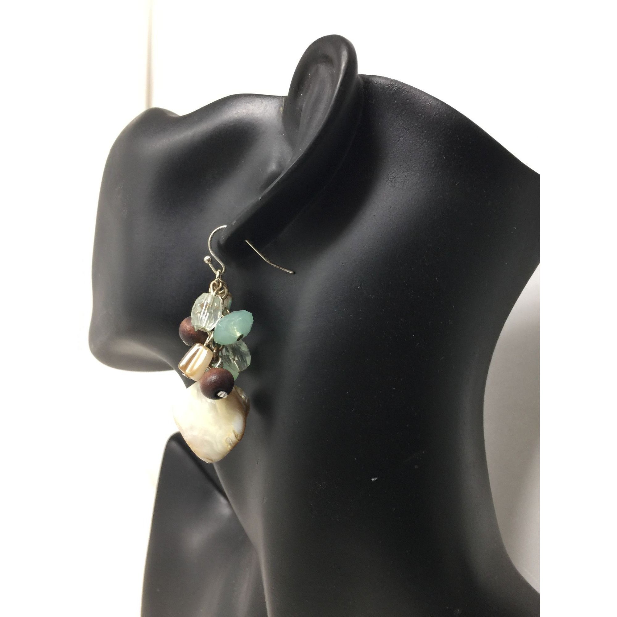 Other Women's Shell and Bead Dangle Earrings Size ONE SIZE - 4 Thumbnail