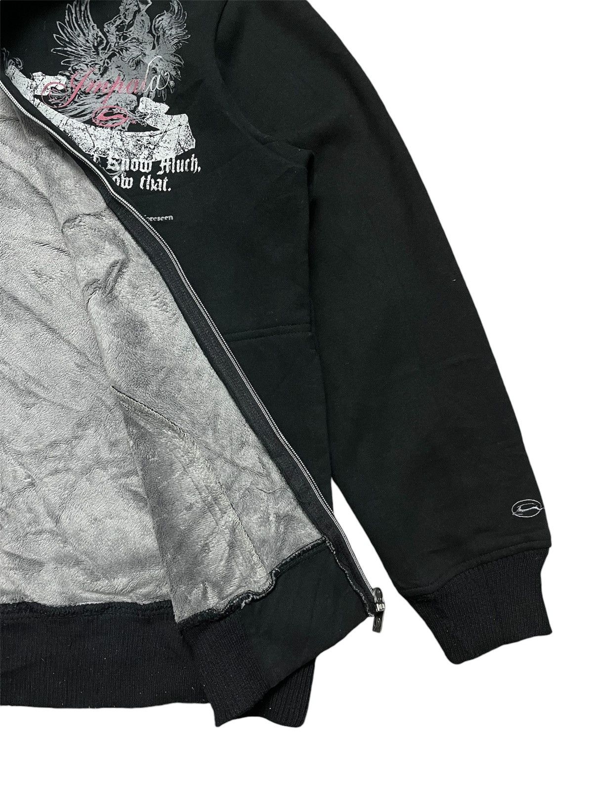 Hysteric Glamour THERE IS A WAITING PERSON IMPALA FUR ZIP HOODIE Size US L / EU 52-54 / 3 - 4 Thumbnail