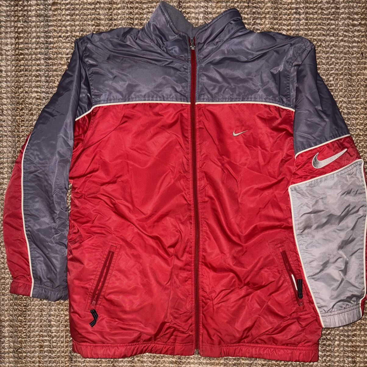 Nike Y2K Nike Reversible Puffer (Red Puffer/Grey Fleece) Size US XL / EU 56 / 4 - 1 Thumbnail