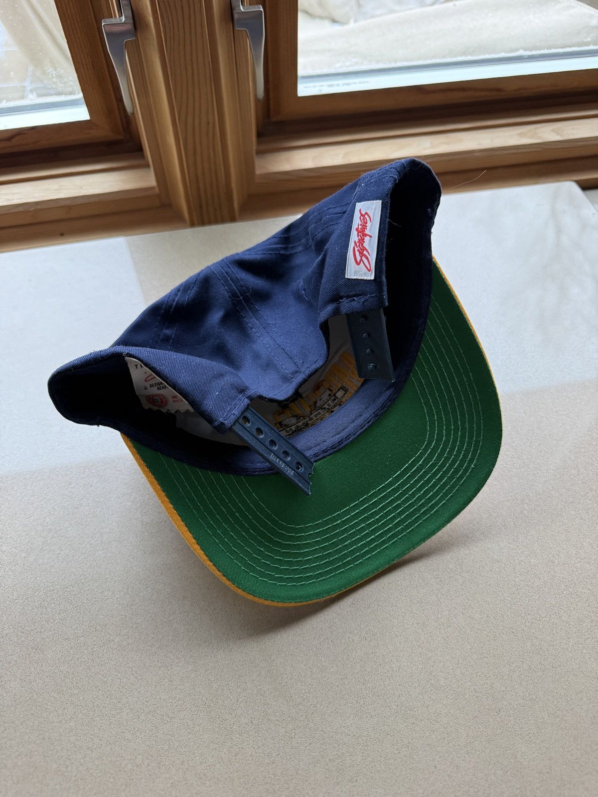 Vintage Vintage 90s University of Michigan Snapback Hat NOS Size ONE SIZE - 5 Thumbnail