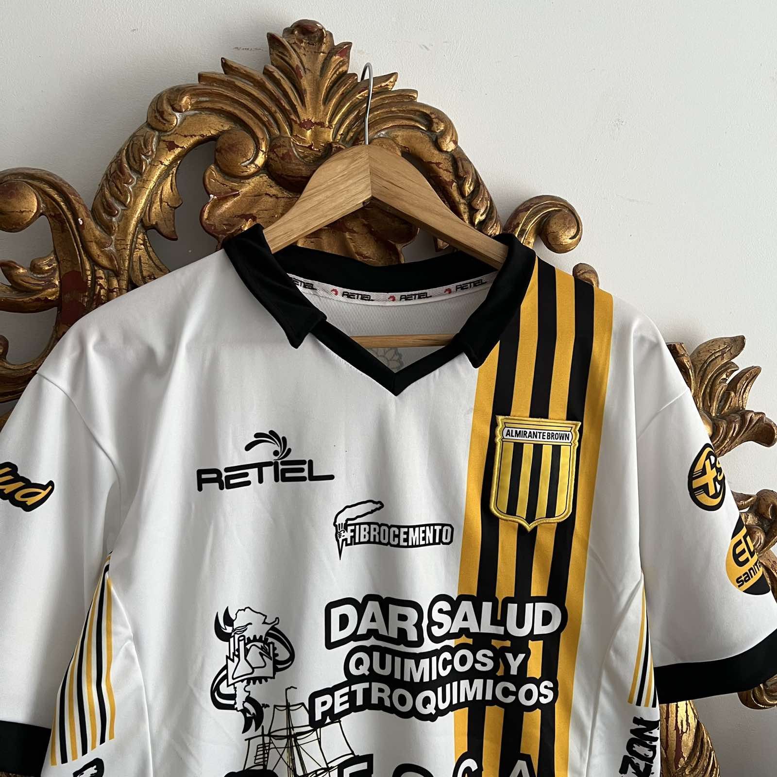 Vintage ALMIRANTE BROWN RETIEL SIZE L FOOTBALL SHIRT JERSEY Size US L / EU 52-54 / 3 - 5 Thumbnail