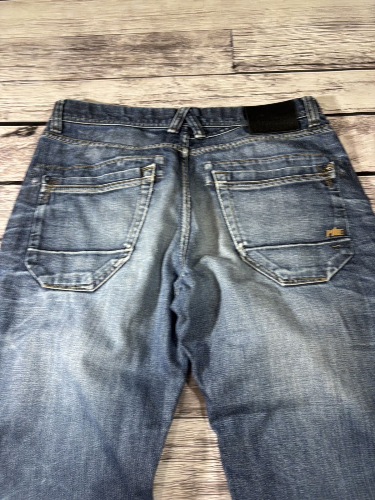If Six Was Nine × Japanese Brand × Vintage Vintage Rick Owens Junya Watanabe Style Washed Jeans Size US 32 / EU 48 - 6 Thumbnail