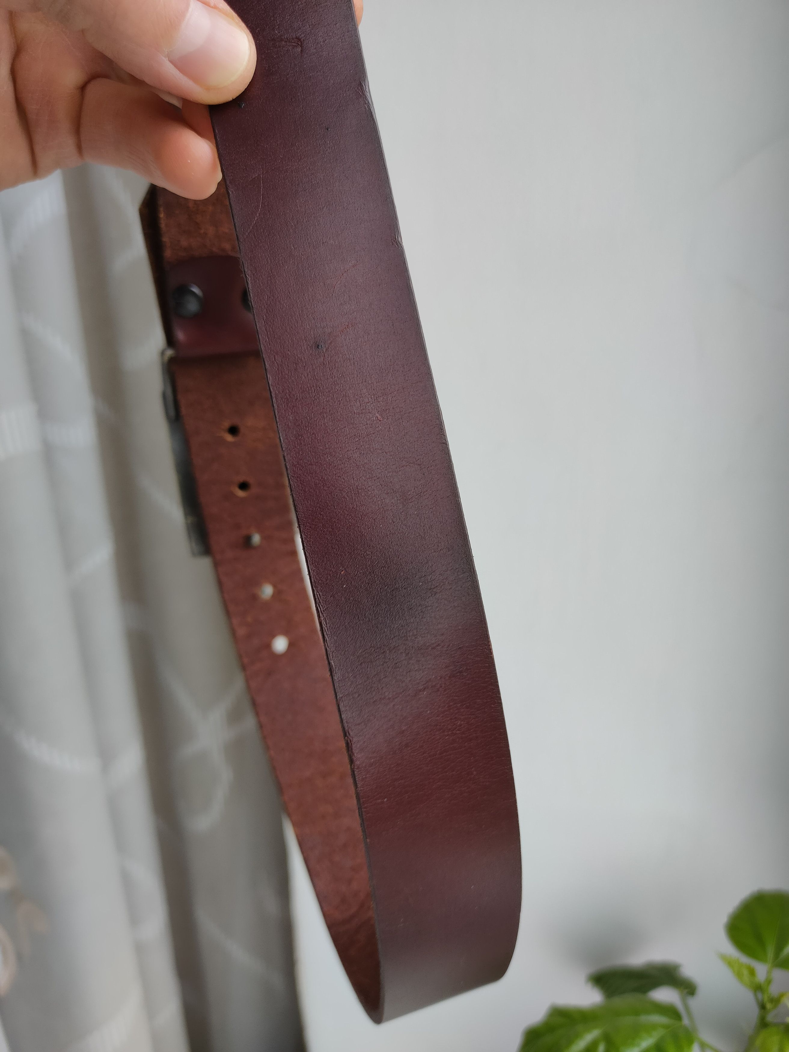 Levi's 🔥Levis USA Vintage Leather Belt Buckle Levis Leather Size ONE SIZE - 7 Thumbnail