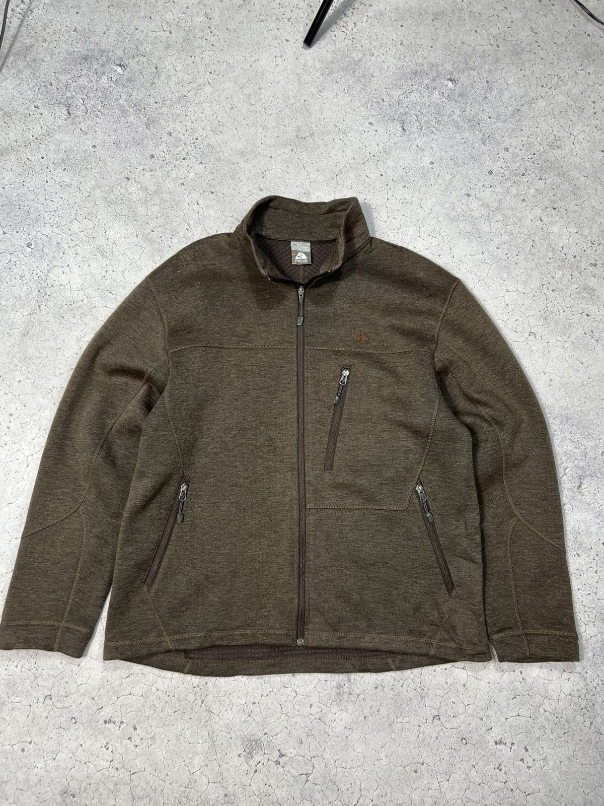 Nike ACG Vintage Nike ACG Softshell Brown Jacket Size US L / EU 52-54 / 3 - 2 Thumbnail