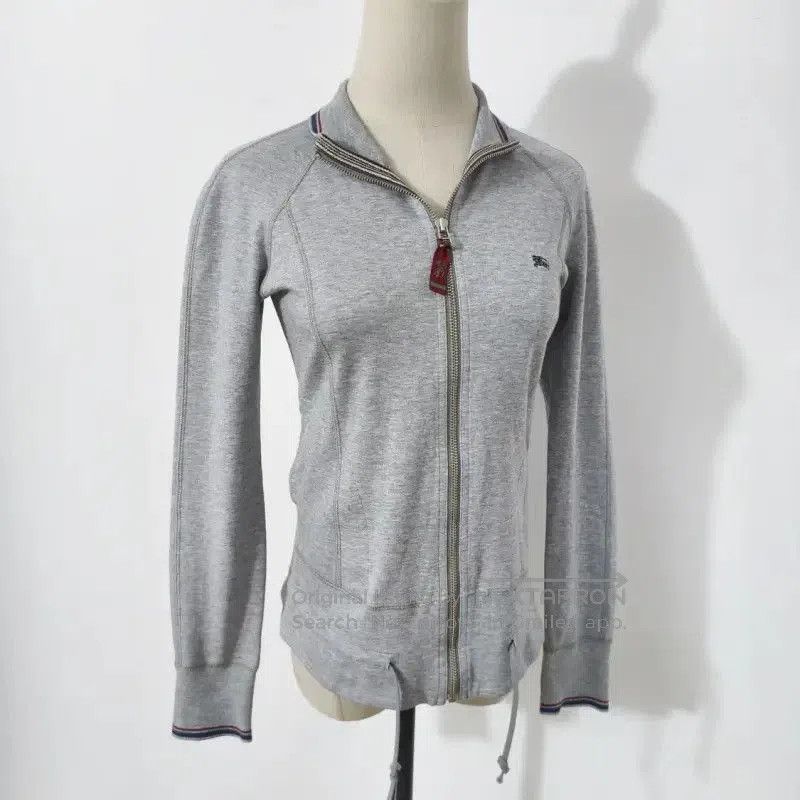 Burberry Burberry Grey Cotton Long Sleeve Cardigan for Women. Size M / US 6-8 / IT 42-44 - 3 Thumbnail