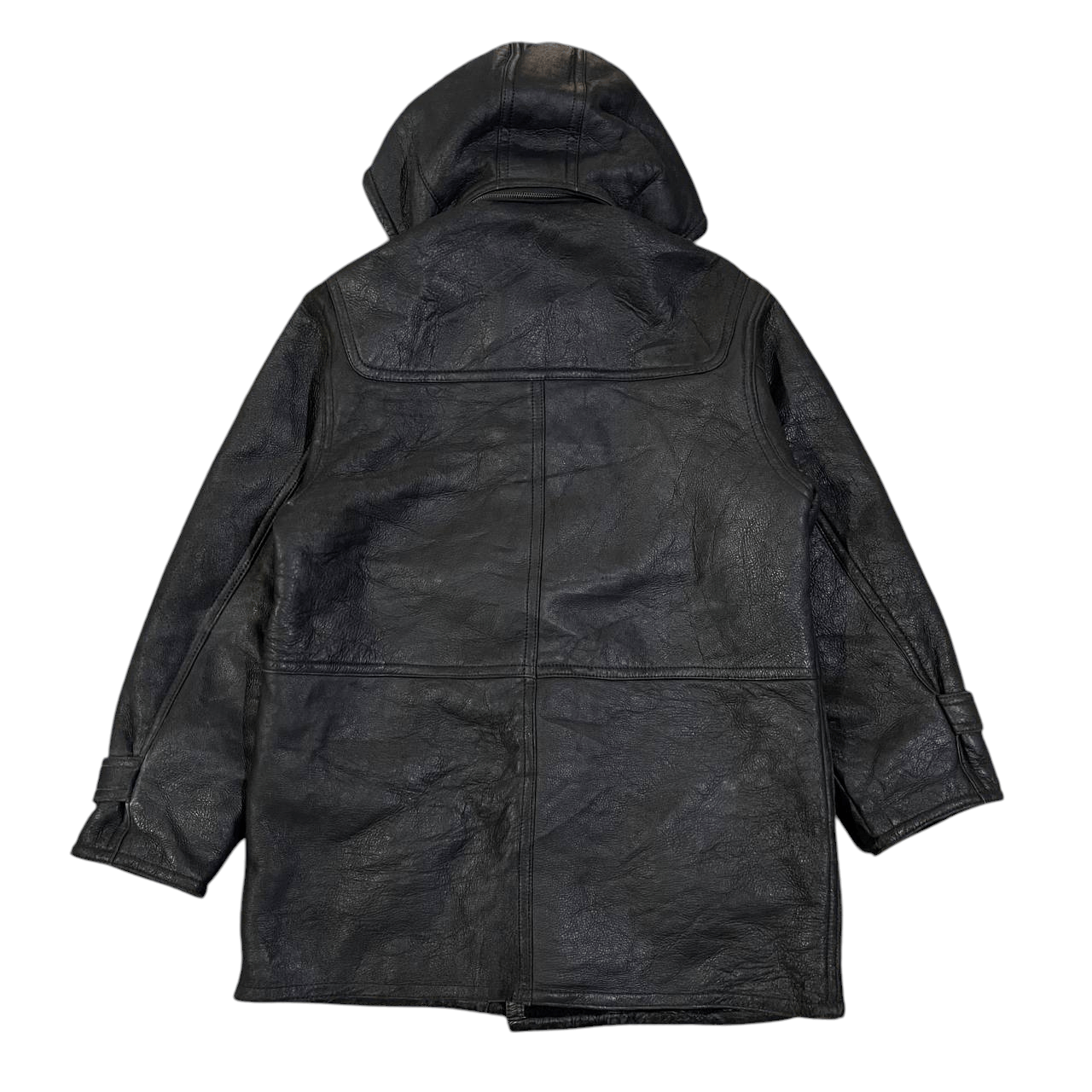 Leather Vintage Ulcolow Shearling Leather Duffle Coat Size US M / EU 48-50 / 2 - 10 Thumbnail
