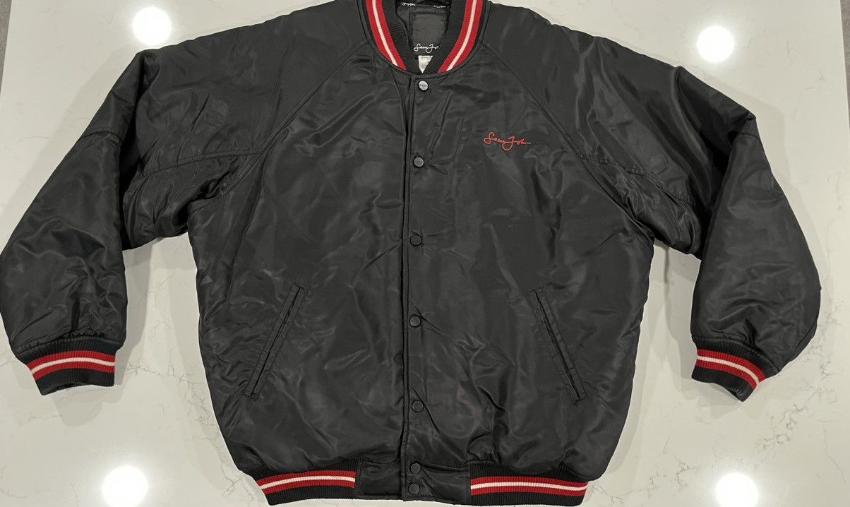 Vintage Sean John Satin Bomber Jacket