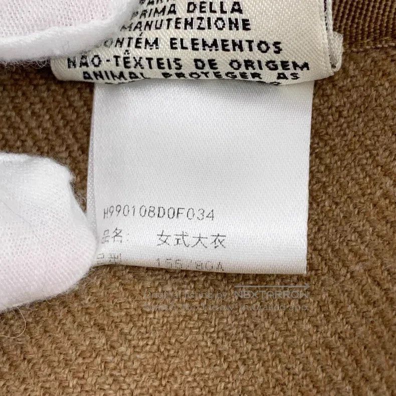 Hermes Hermes Orange cashmere hooded belt long-sleeve coat Size XXS / US 00 / IT 34 - 9 Thumbnail