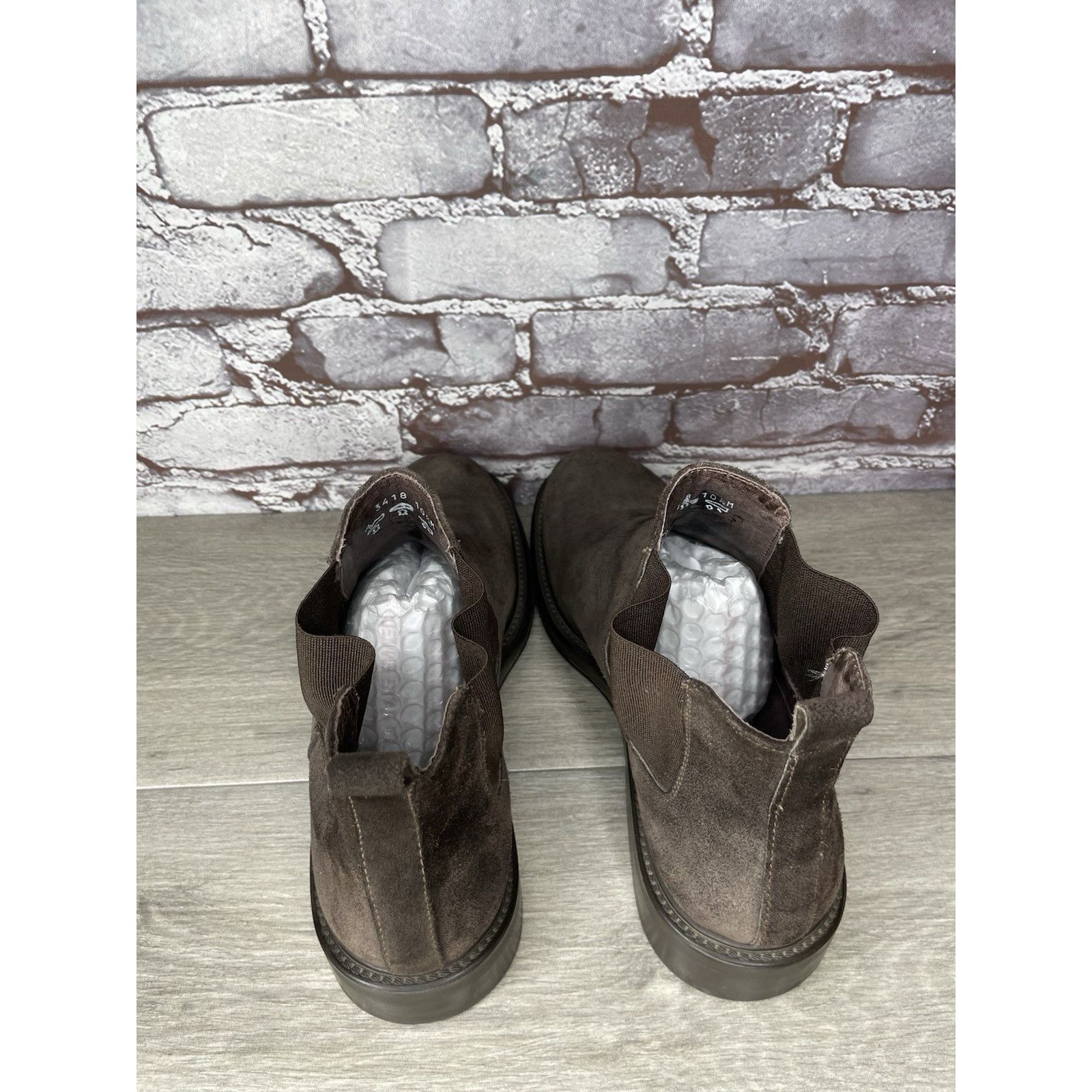 Barneys New York Barneys New York Brown Suede Leather Chelsea Desert Boots Sh Size US 10.5 / EU 43-44 - 6 Thumbnail