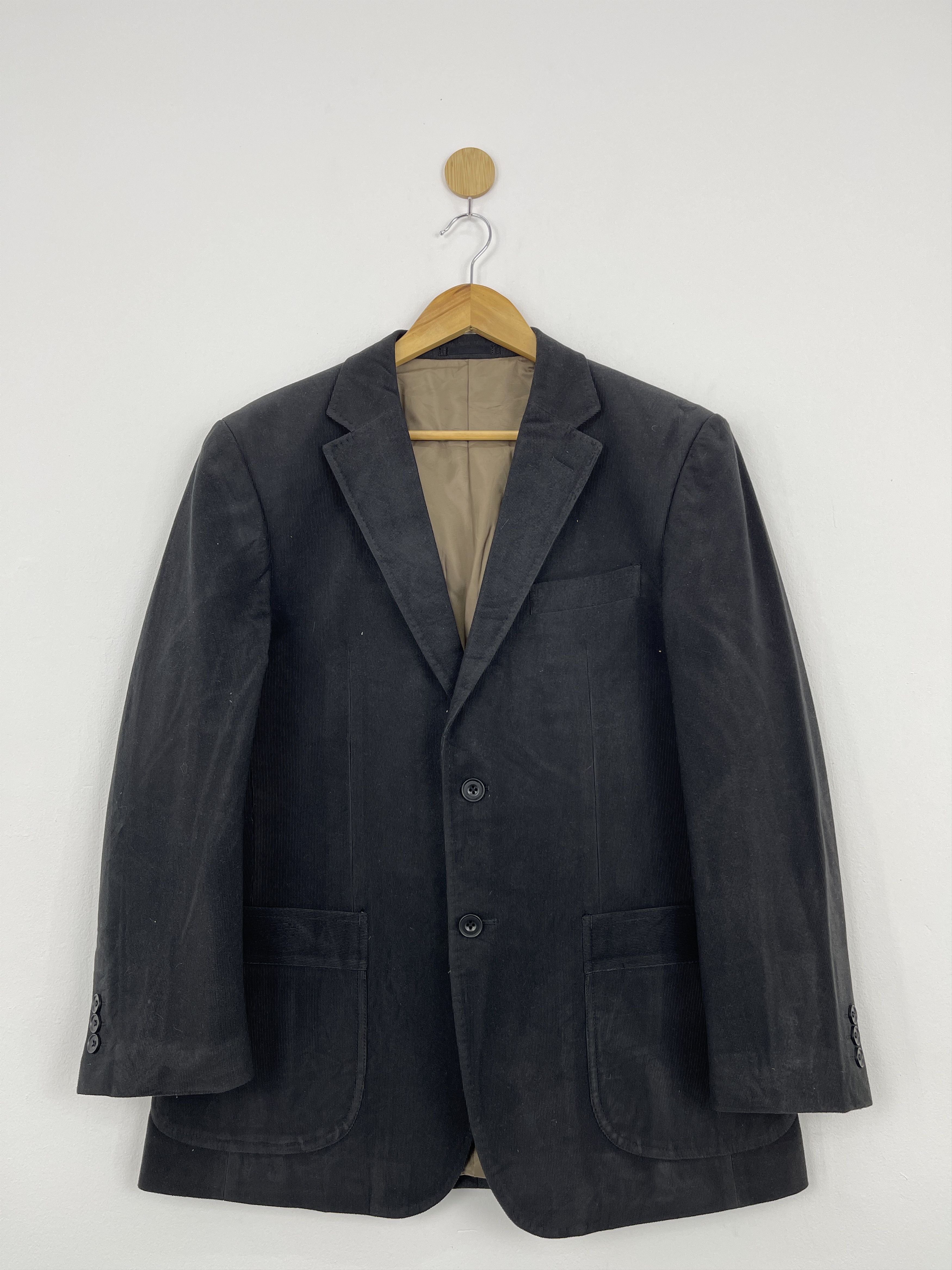 Michiko Koshino London Vintage Michiko Koshino London Button Up Black Jacket JA0048 Size US M / EU 48-50 / 2 - 1 Thumbnail