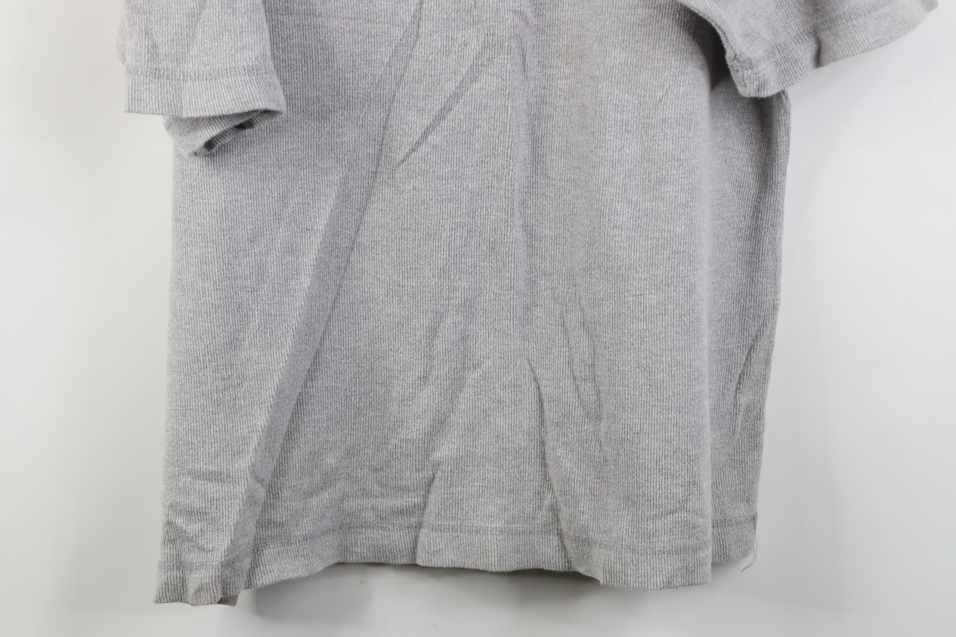 Levi's Vintage 90s Levis Knit Short Sleeve Henley T-Shirt Gray Size US XL / EU 56 / 4 - 14 Thumbnail