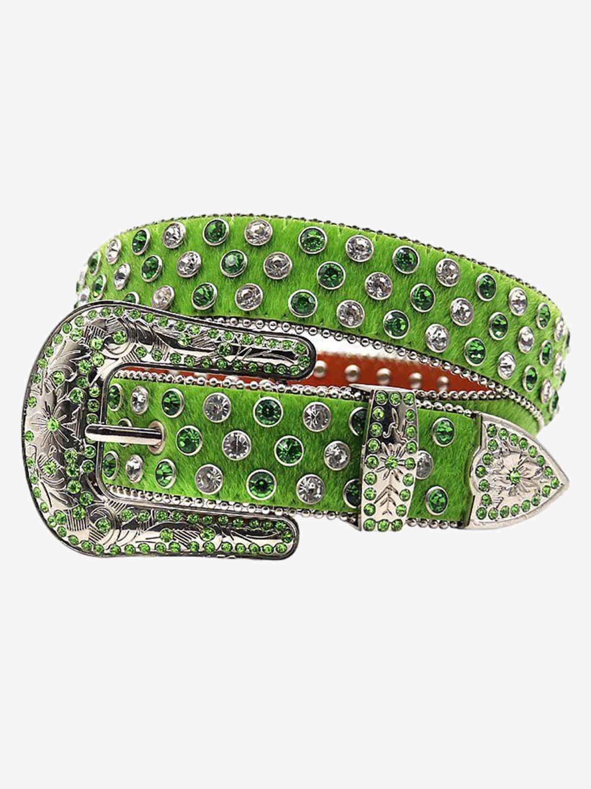 Jewelry Punk High-end Diamond-studded Street Hip-hop Belt Size ONE SIZE - 3 Thumbnail