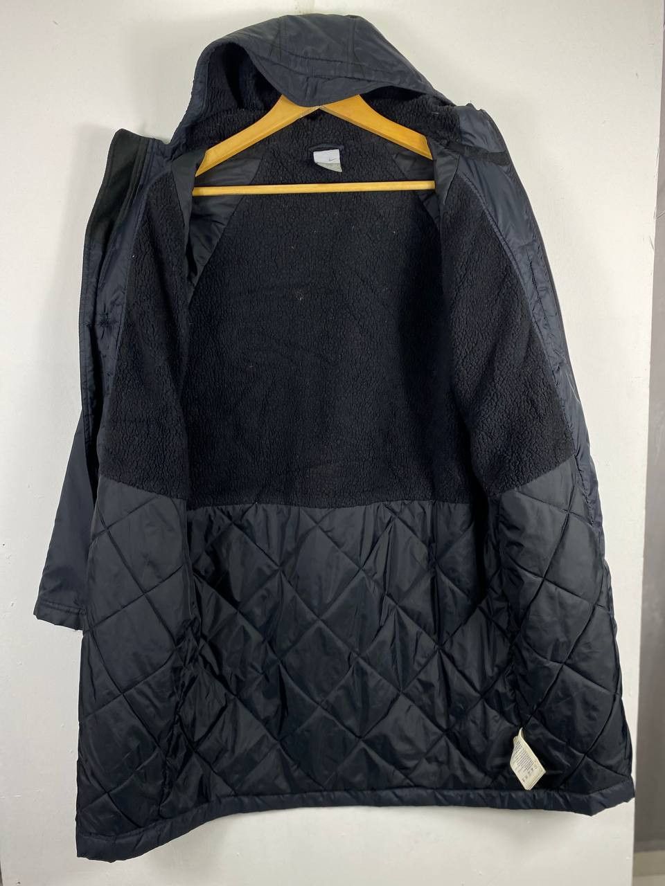 Nike nike long nylon jacket sherpa lining nice design Size US M / EU 48-50 / 2 - 5 Thumbnail