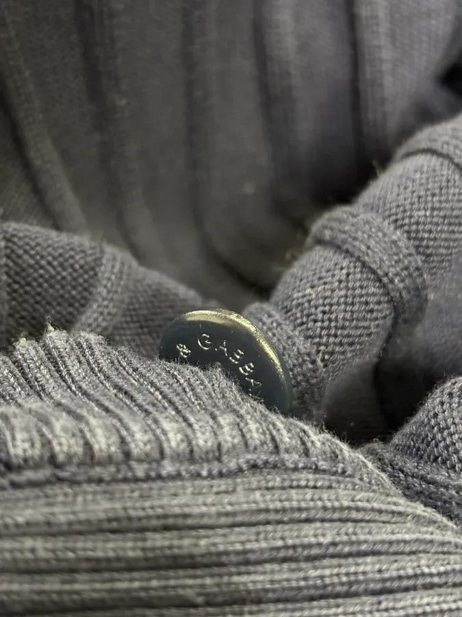 Dolce & Gabbana AW2006 Dolce & Gabbana Navy Buttoned Wool Sweater Size US M / EU 48-50 / 2 - 8 Thumbnail