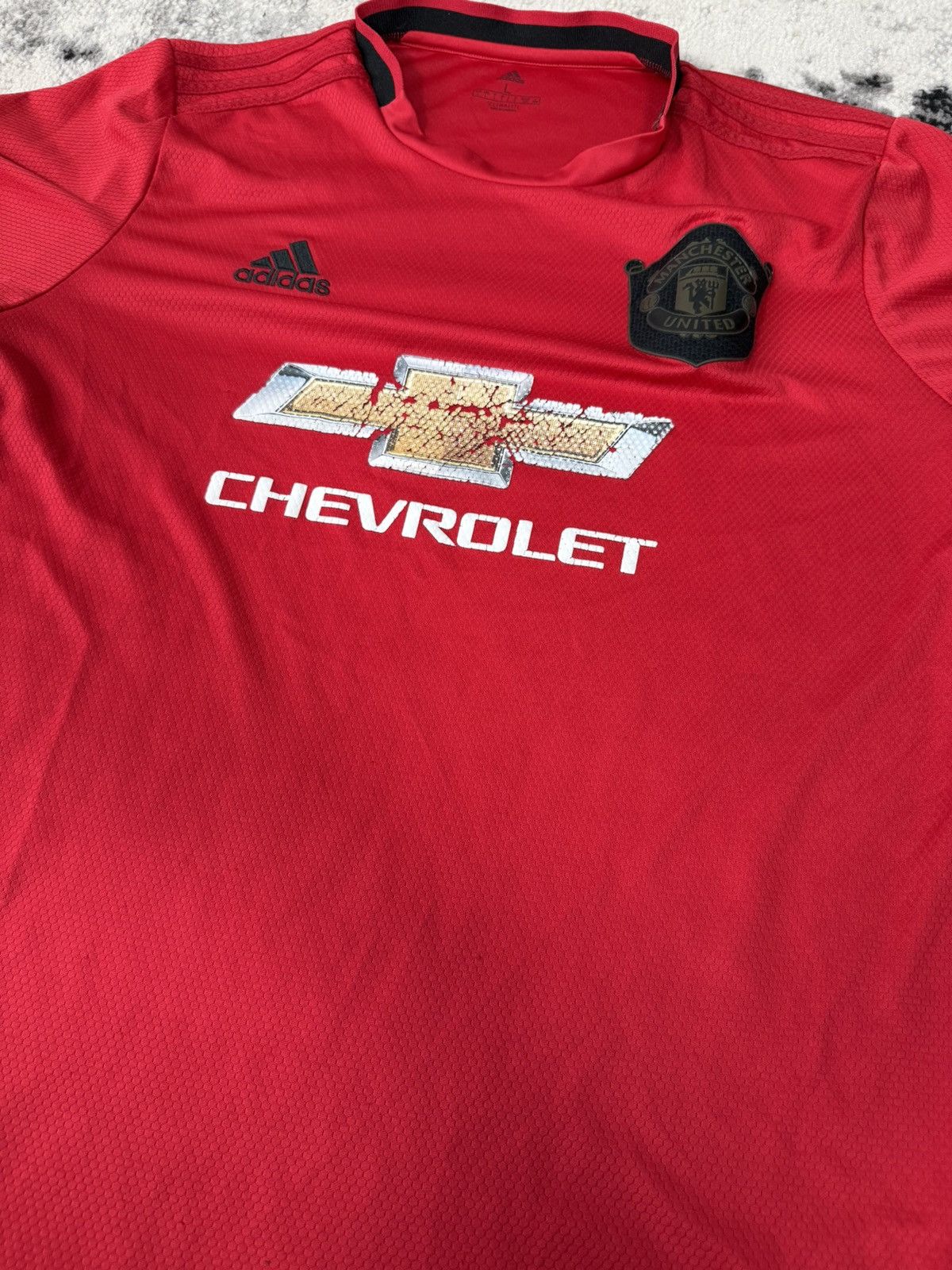 Adidas Y2K Adidas Manchester United Football Jersey Size US L / EU 52-54 / 3 - 3 Thumbnail