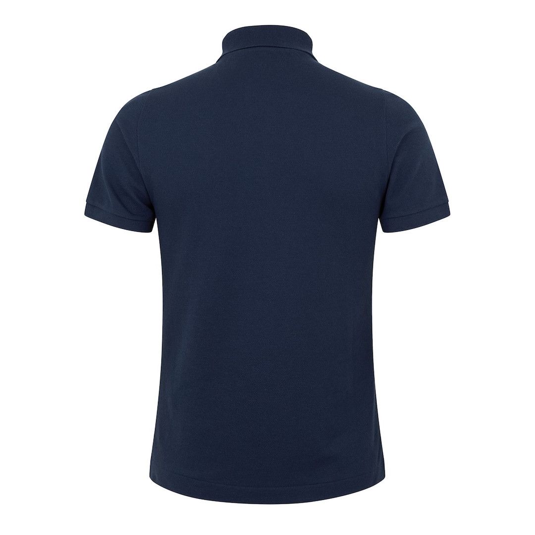Valentino o1g2r1mq0526 Vlogo Short Sleeve Polo Shirt in Blue Size US M / EU 48-50 / 2 - 2 Thumbnail