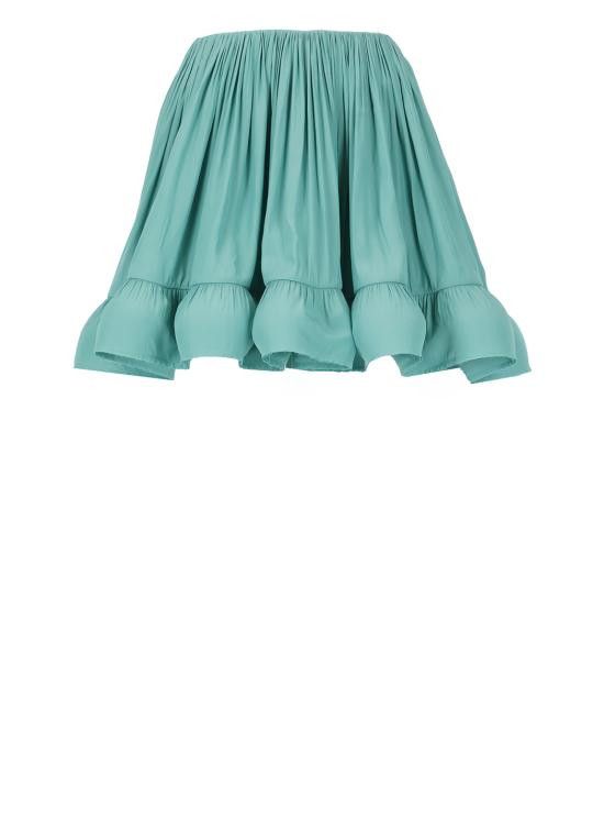Lanvin LANVIN Women Mid Skirts RWST0011 4778A23461 Green Size 26" / US 2 / IT 38 - 1 Thumbnail
