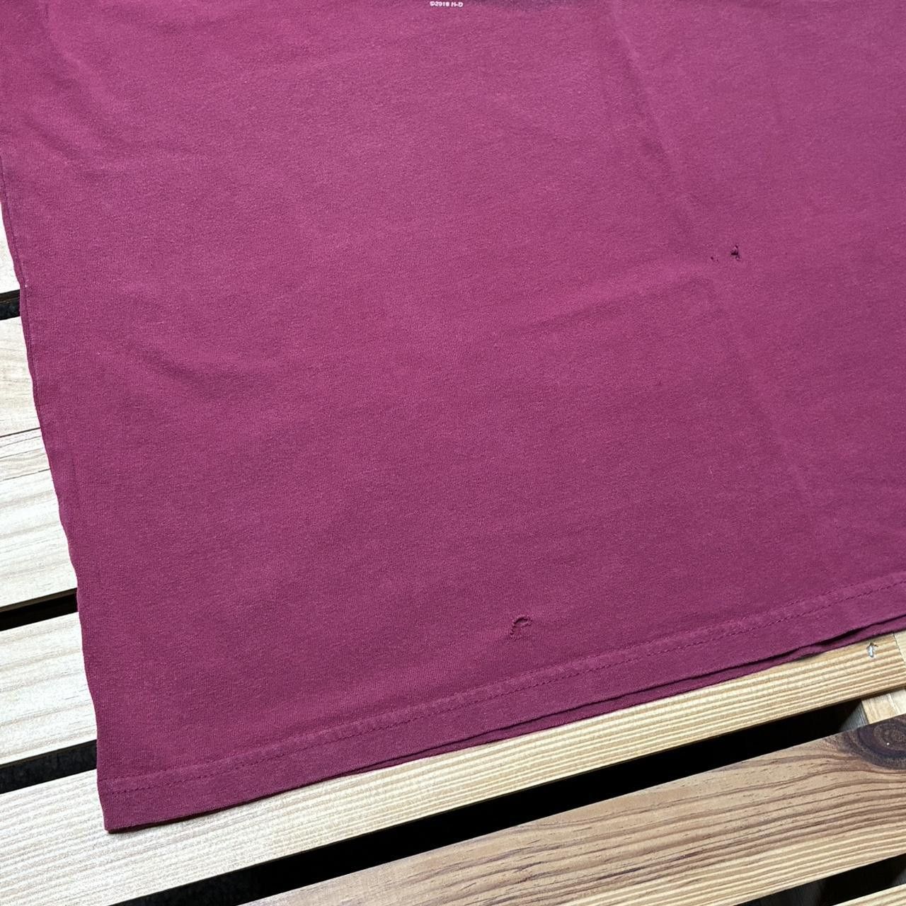 Harley Davidson Harley Davidson FL 2018 Burgundy Biker Tee Size Large Size US L / EU 52-54 / 3 - 4 Thumbnail